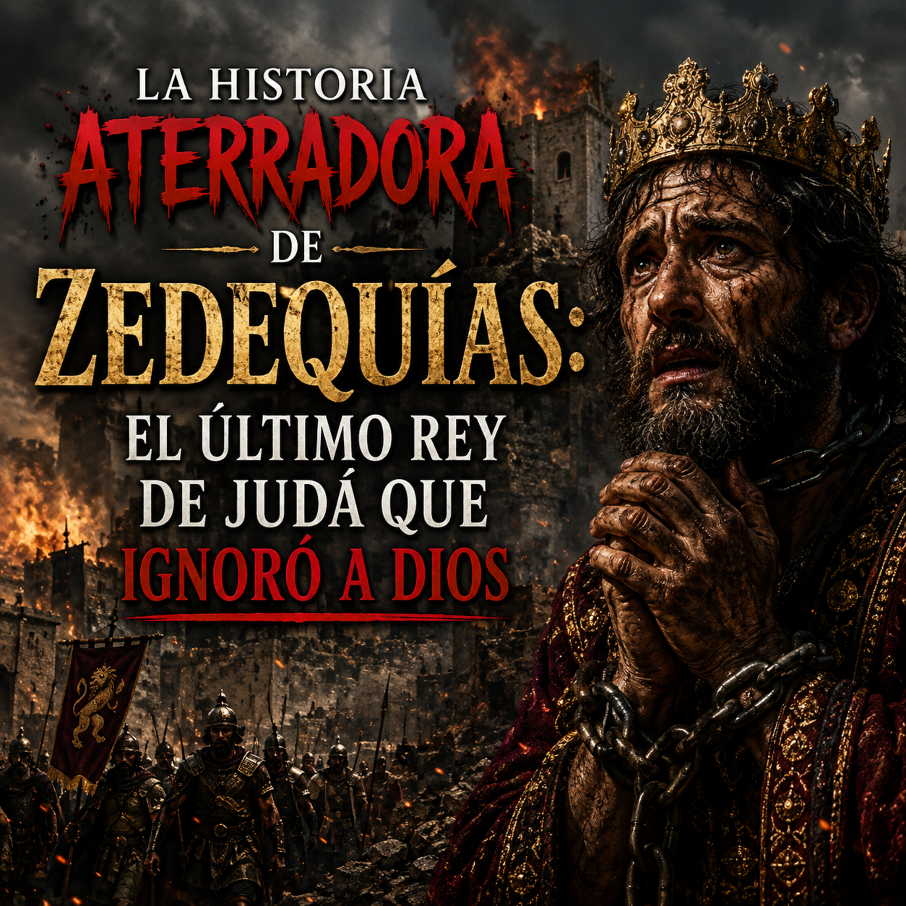 La historia aterradora de Zedequías: El último rey de Judá que ignoró a Dios episode artwork