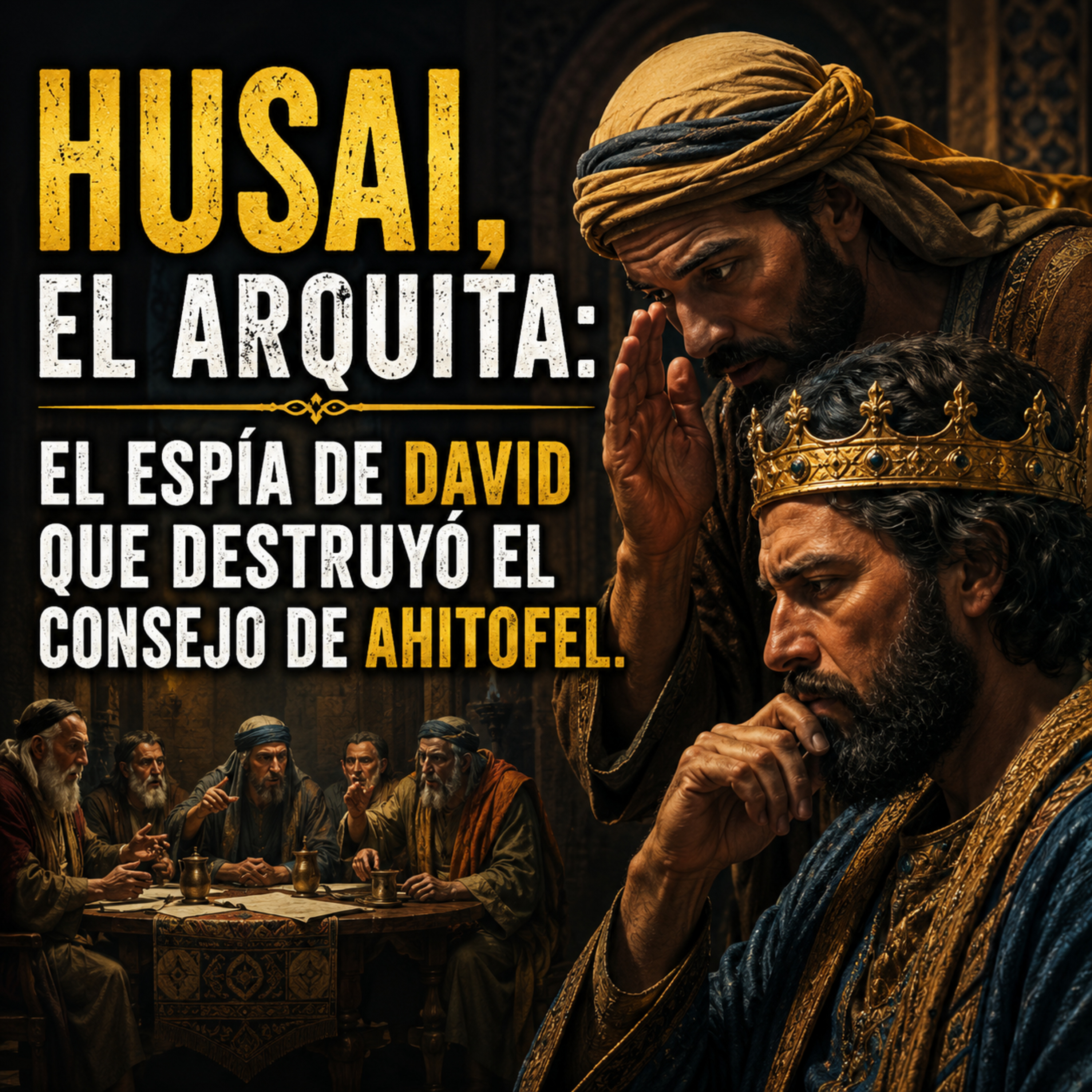 Husai, el arquita: El espía de David que destruyó el consejo de Ahitofel. episode artwork