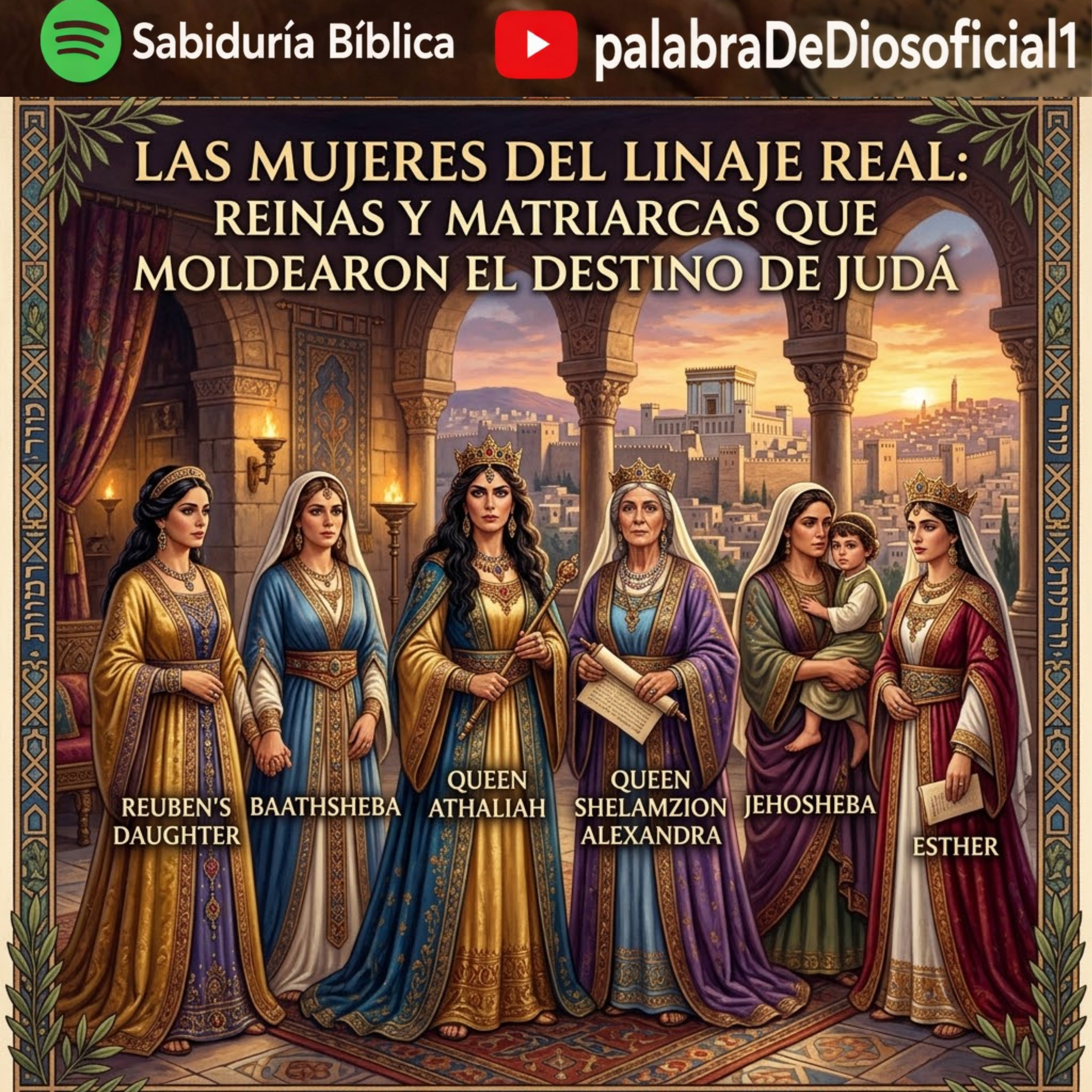 Las mujeres del linaje real: Reinas y matriarcas que moldearon el destino de Judá. episode artwork