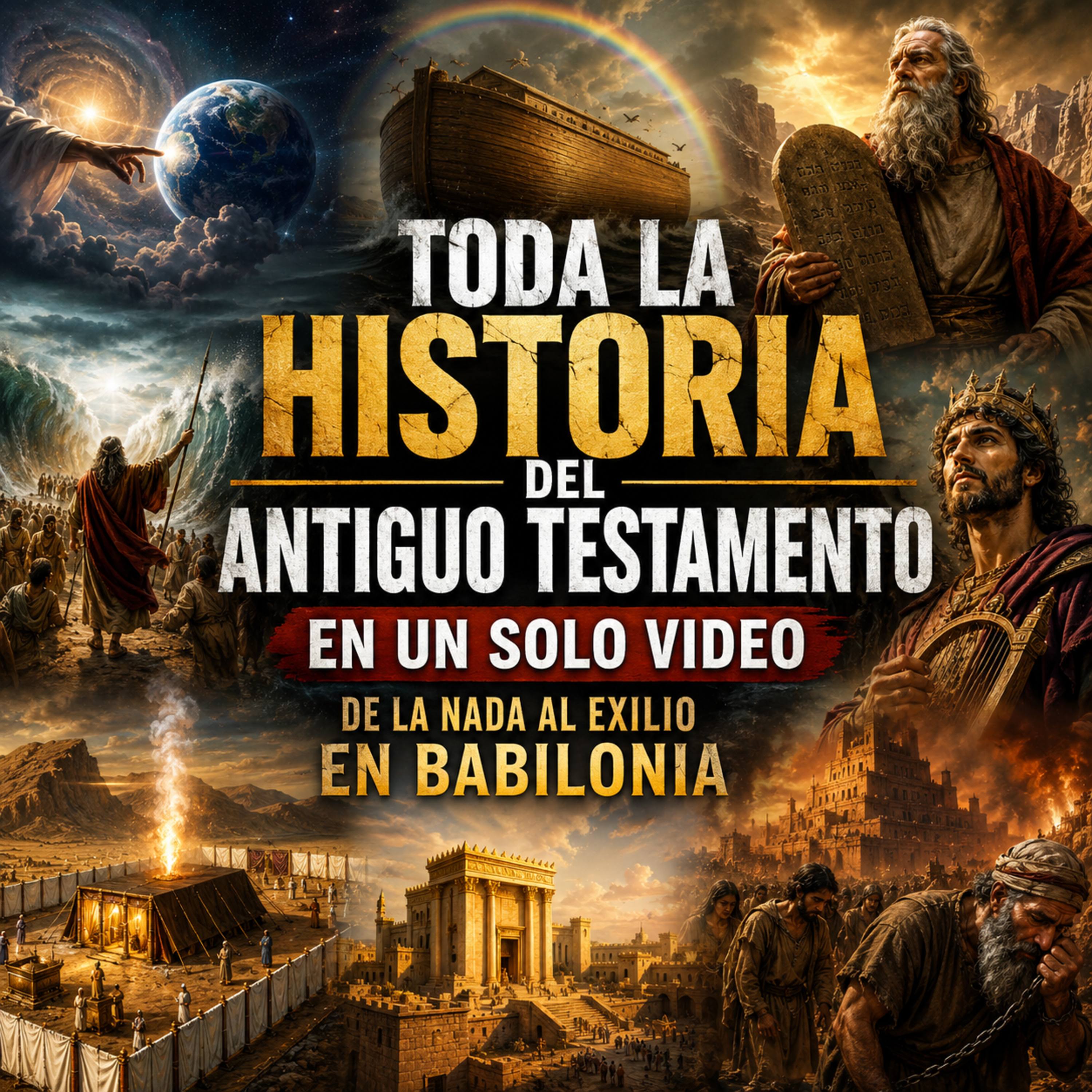 Toda la Historia del Antiguo Testamento en un Solo Video | De la Nada al Exilio en Babilonia episode artwork