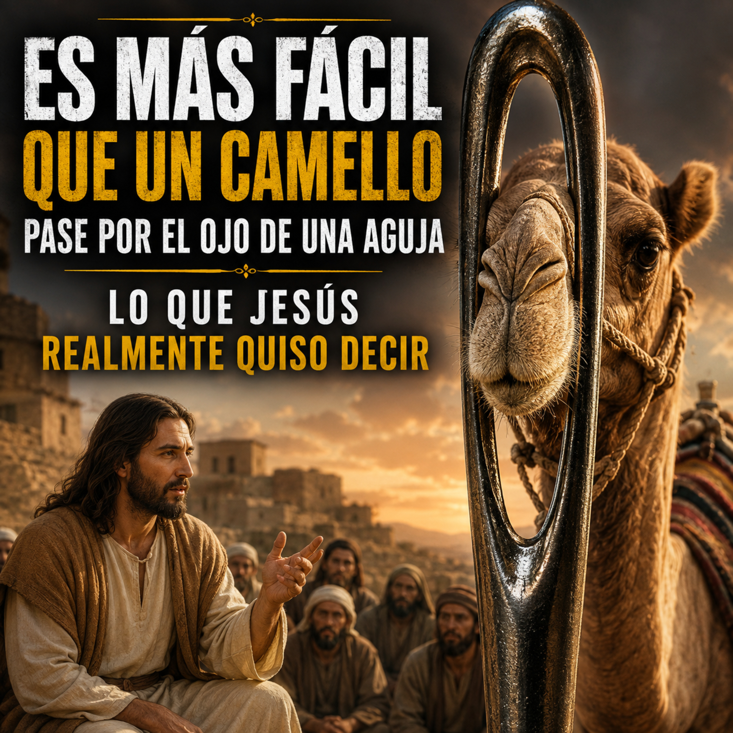 Es Más Fácil que un Camello Pase por el Ojo de una Aguja | Lo que Jesús Realmente Quiso Decir episode artwork