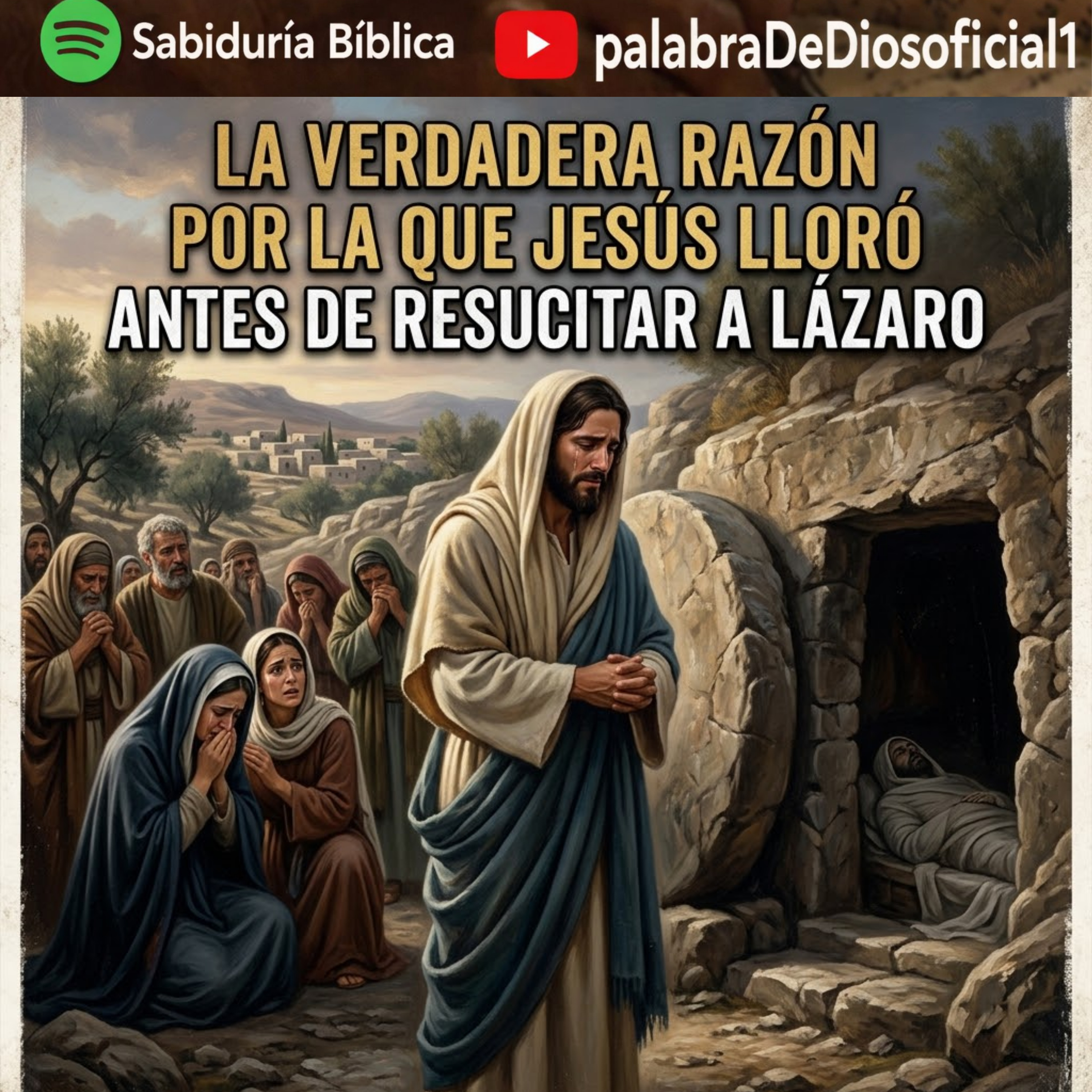 La verdadera razón por la que Jesús lloró antes de resucitar a Lázaro episode artwork