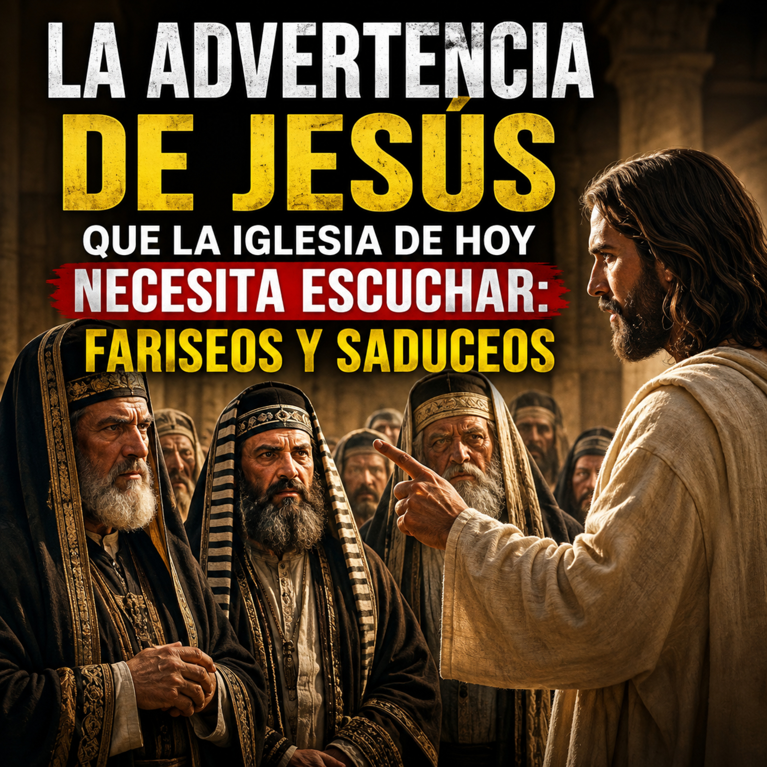 La Advertencia de Jesús que la Iglesia de Hoy Necesita Escuchar: Fariseos y Saduceos episode artwork