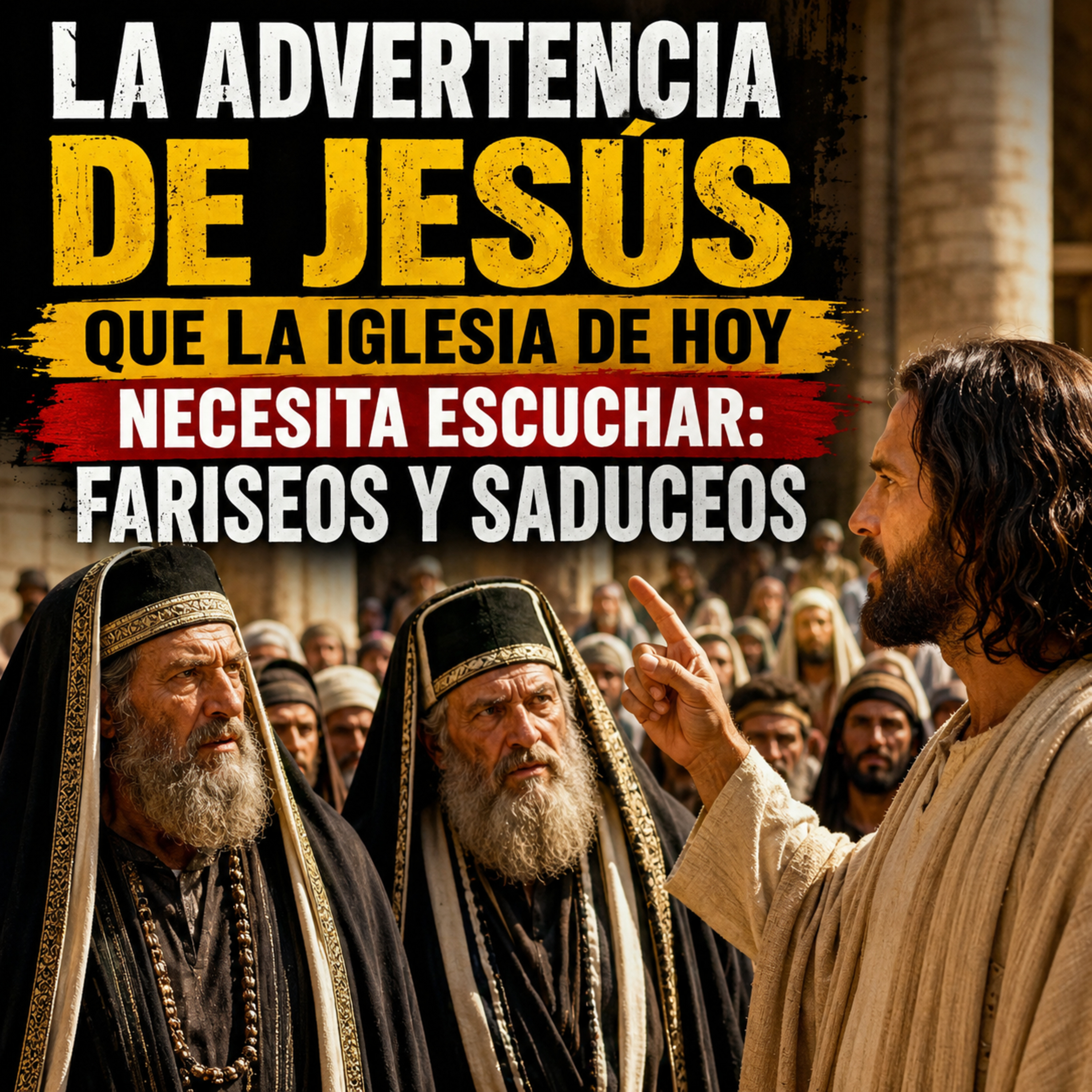 La advertencia de Jesús que la iglesia de hoy necesita escuchar: Fariseos y saduceos episode artwork