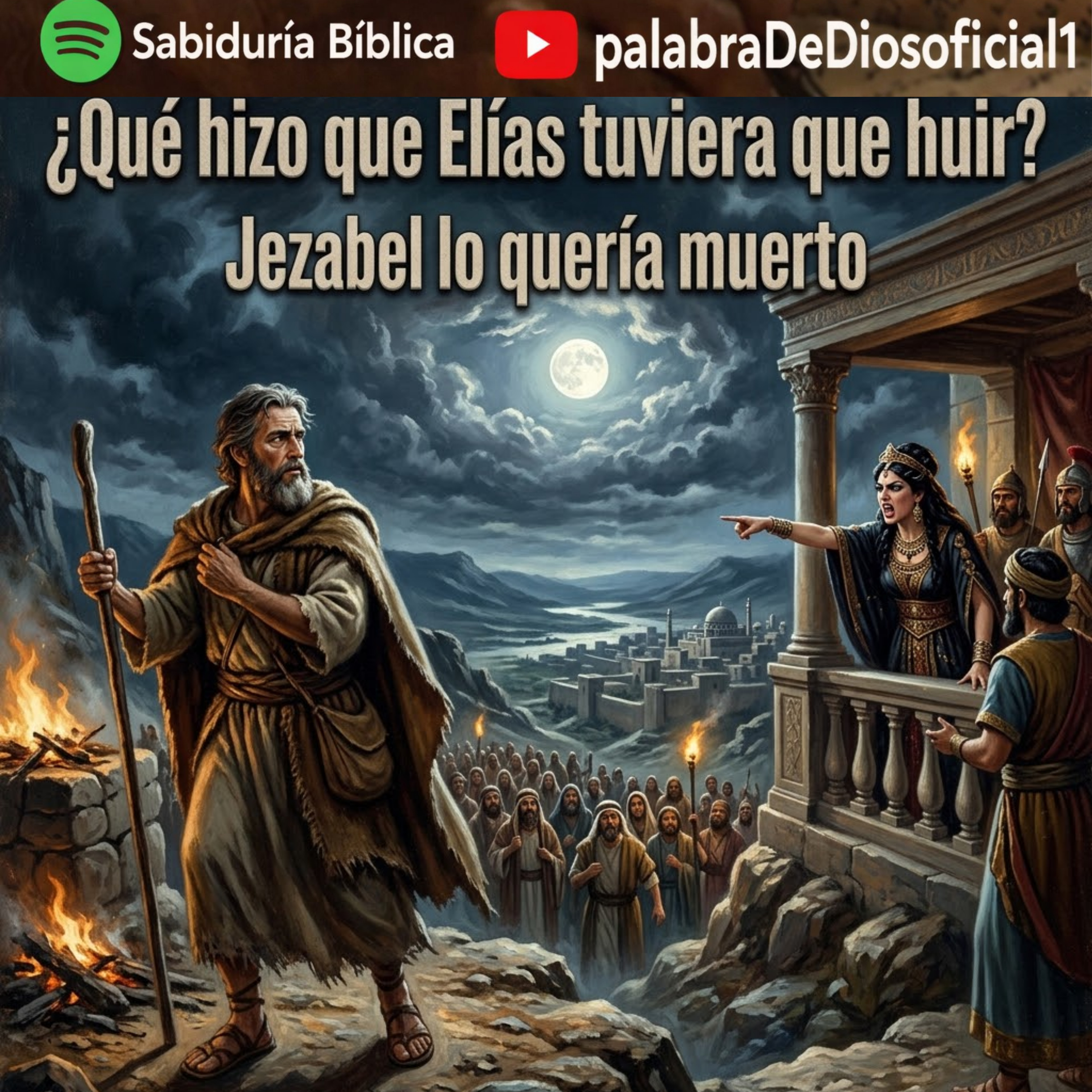 ¿Qué hizo que Elías tuviera que huir? Jezabel lo quería muerto episode artwork