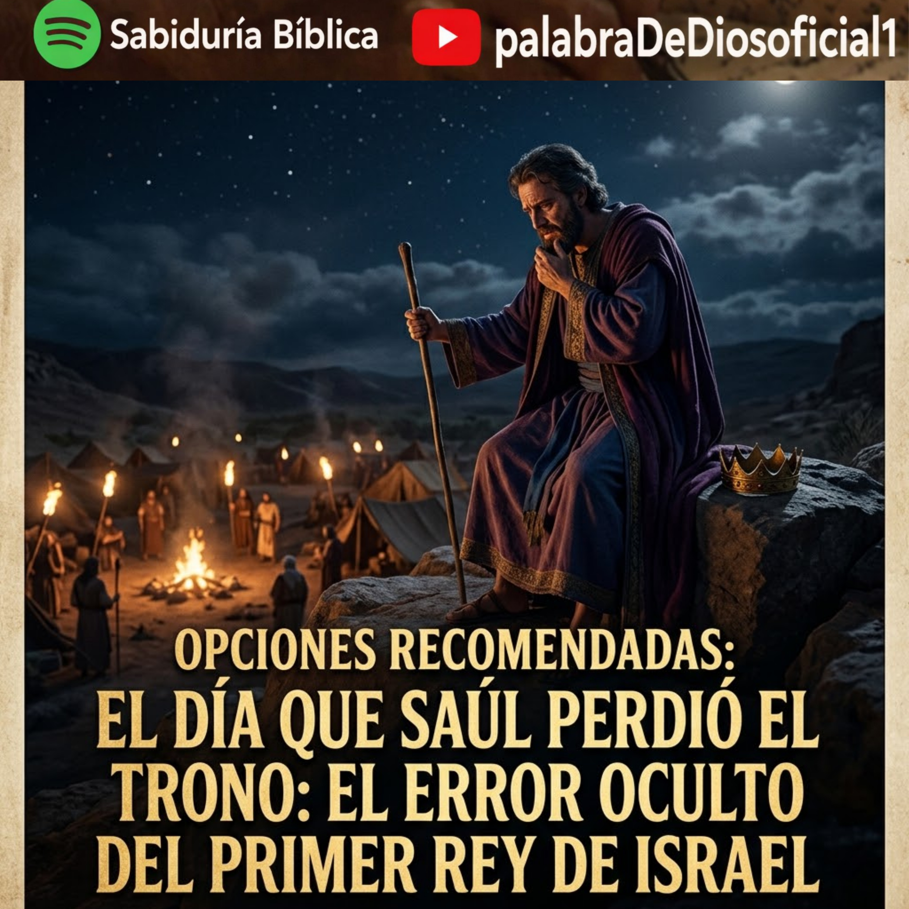 Opciones recomendadas: El día que Saúl perdió el trono: El error oculto del primer rey de Israel episode artwork