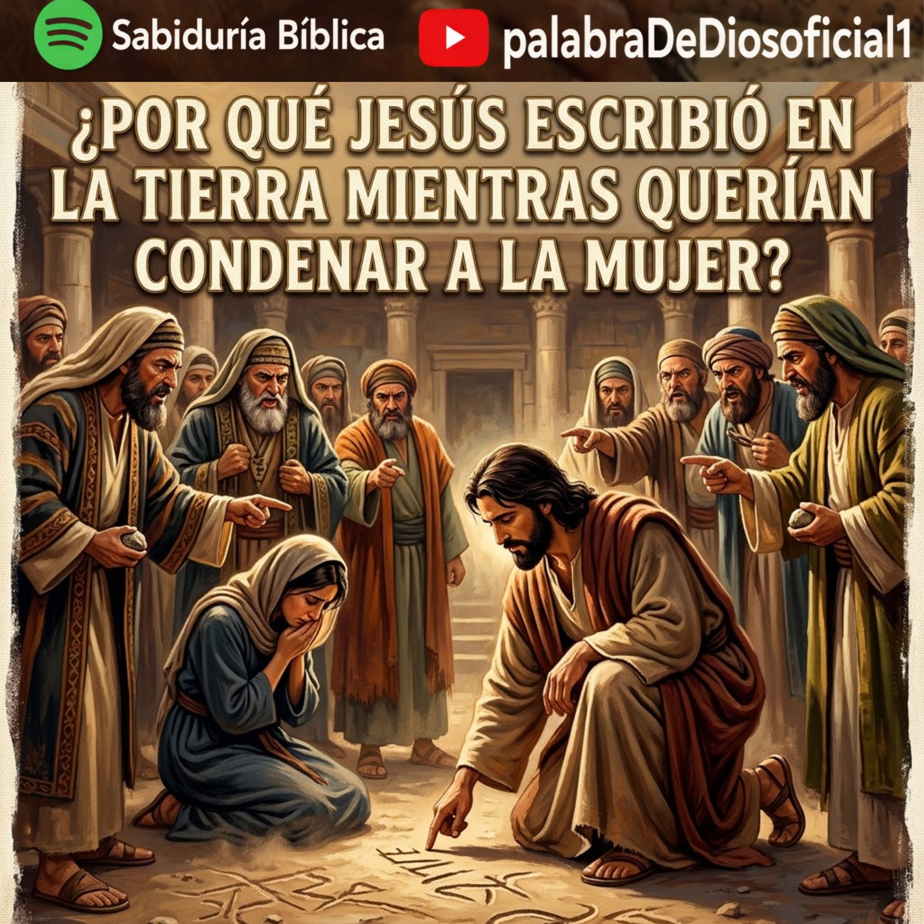 ¿Por qué Jesús escribió en la tierra mientras querían condenar a la mujer? episode artwork
