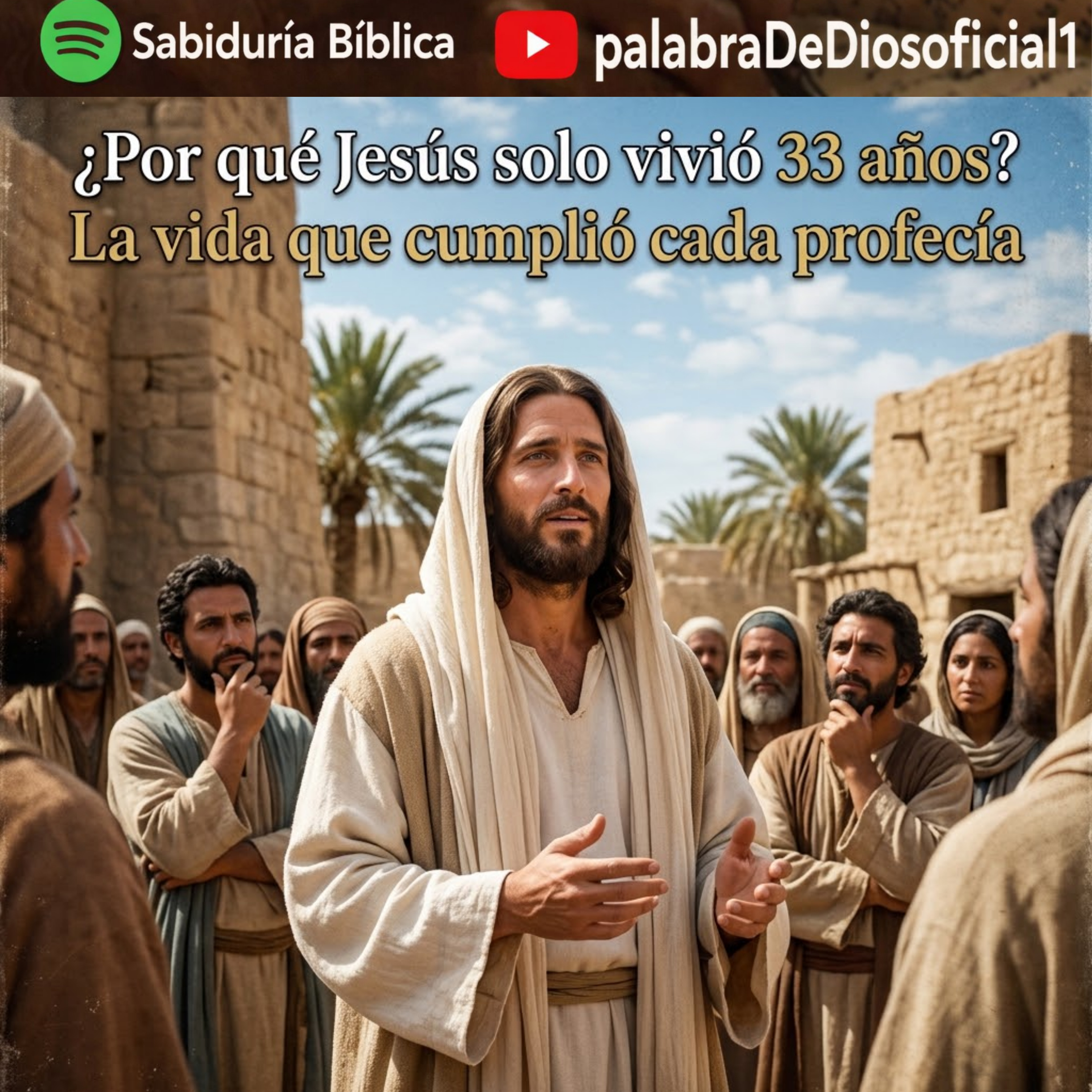 ¿Por qué Jesús solo vivió 33 años? | La vida que cumplió cada profecía episode artwork