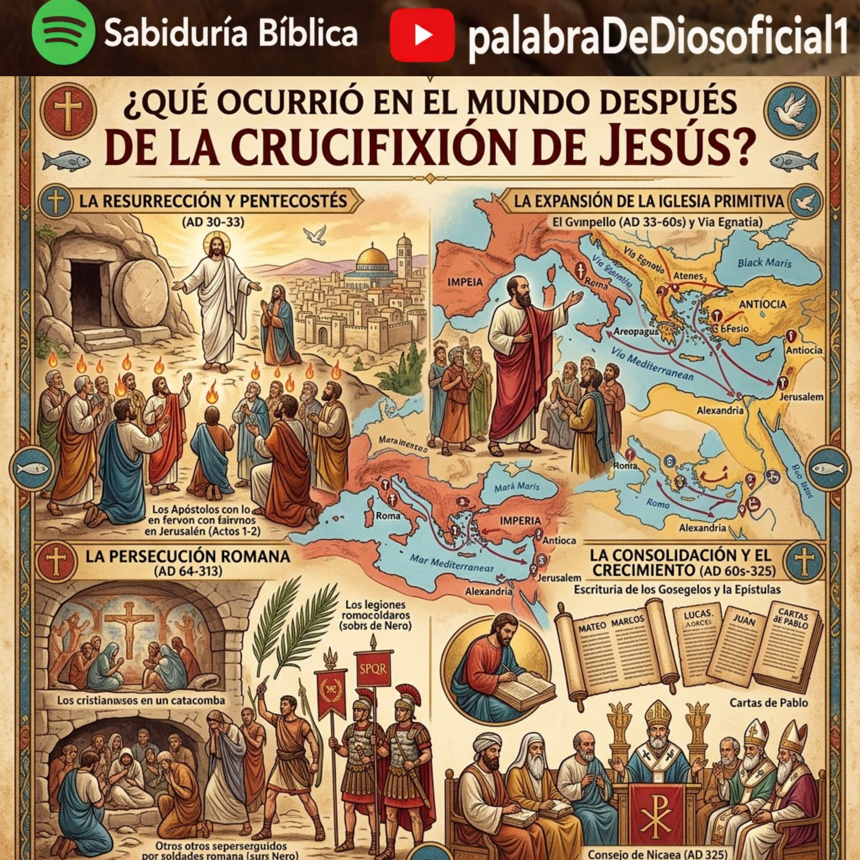 ¿Qué Ocurrió en el Mundo Después de la Crucifixión de Jesús?. episode artwork