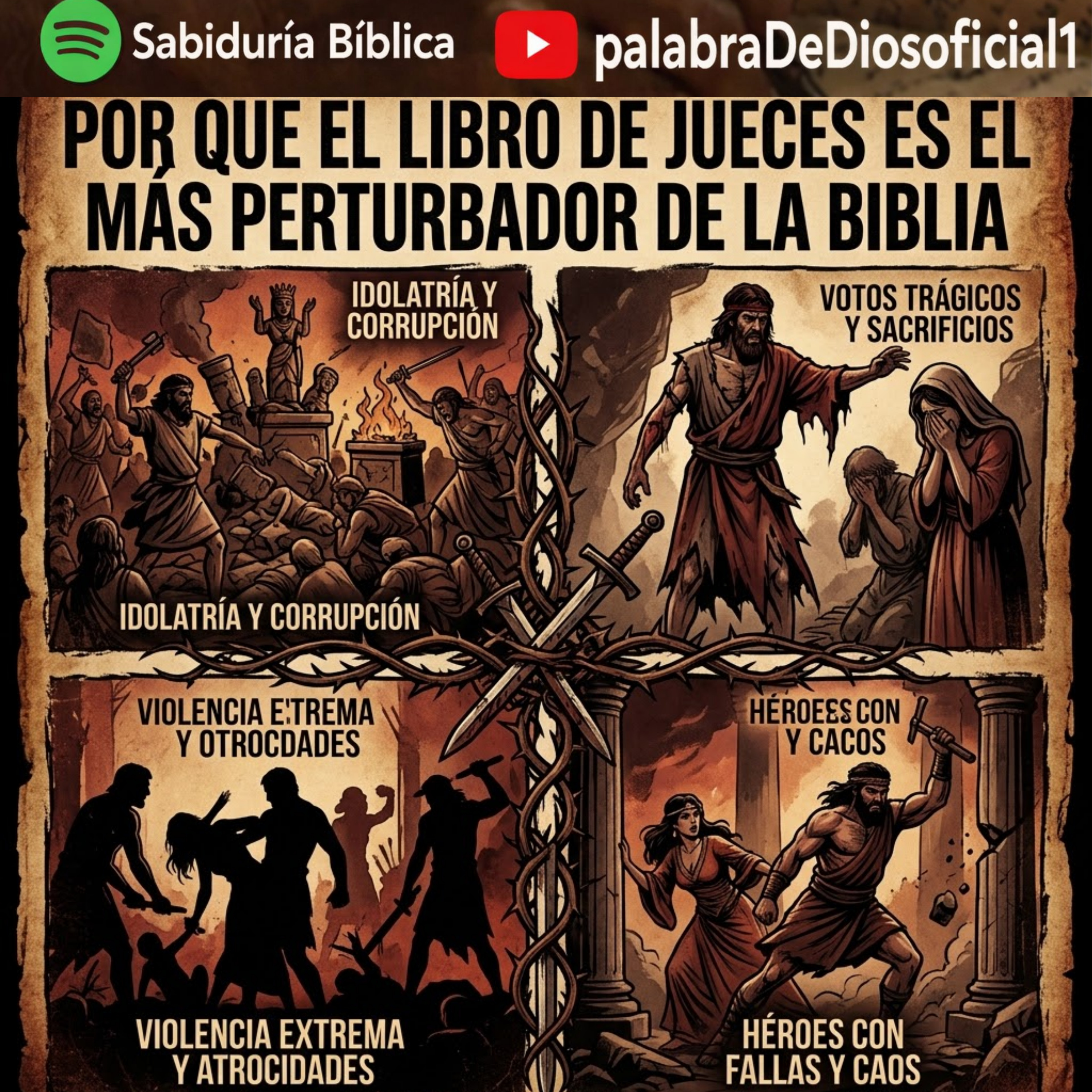 Por Qué el Libro de JUECES es el Más PERTURBADOR de la Biblia episode artwork