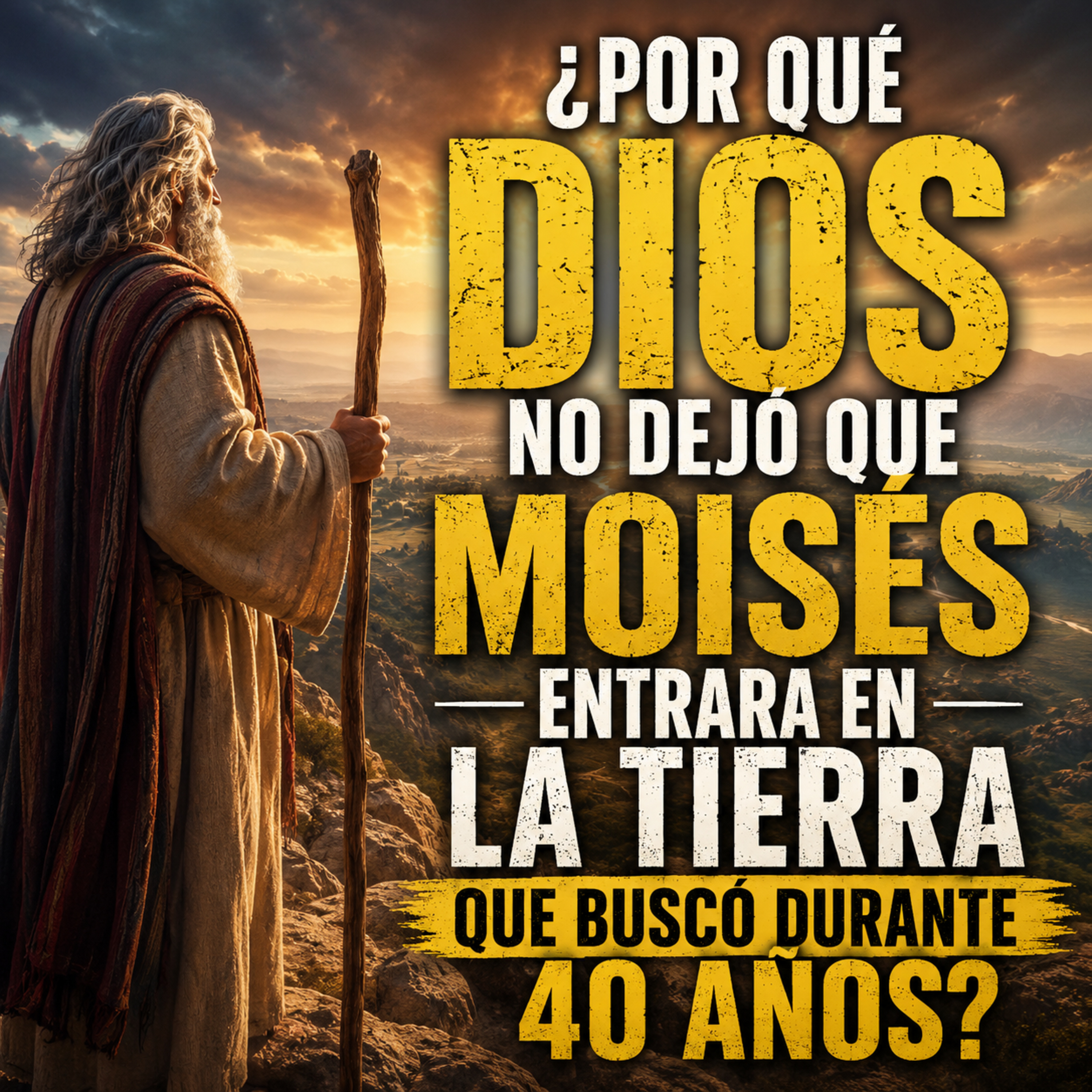 ¿Por Qué Dios No Dejó que Moisés Entrara en la Tierra que Buscó Durante 40 Años? episode artwork