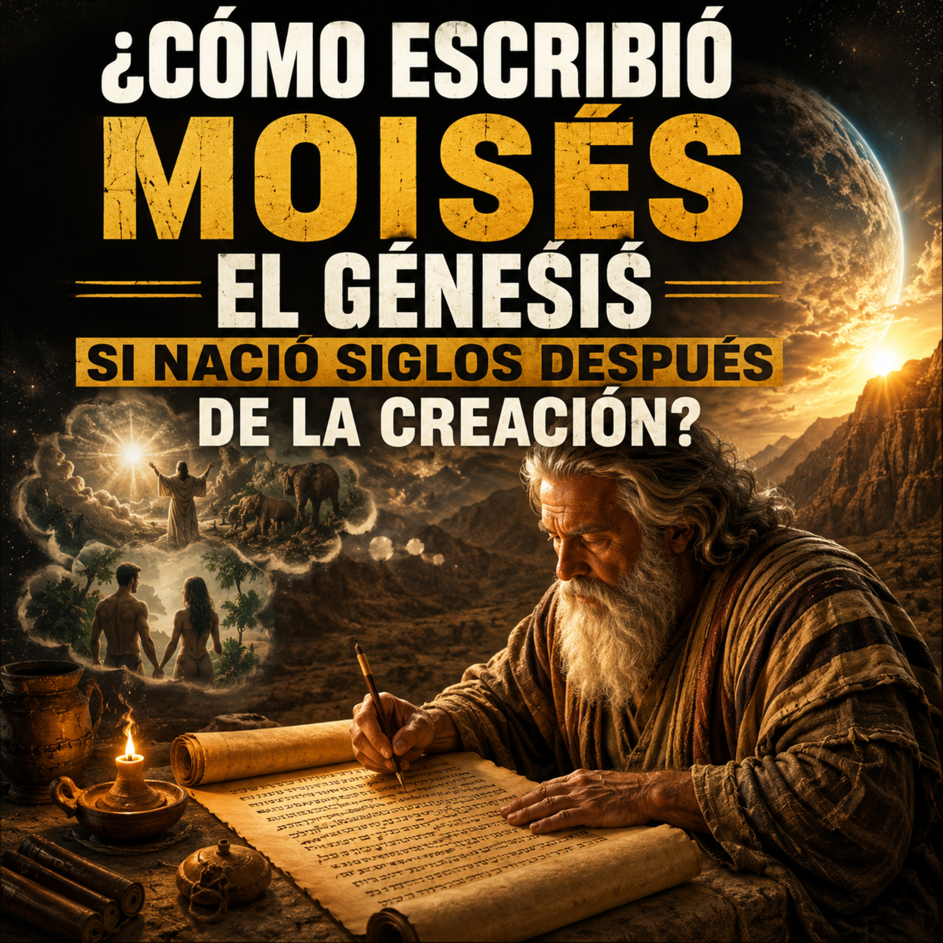 ¿Cómo escribió Moisés el Génesis si nació siglos después de la Creación? episode artwork