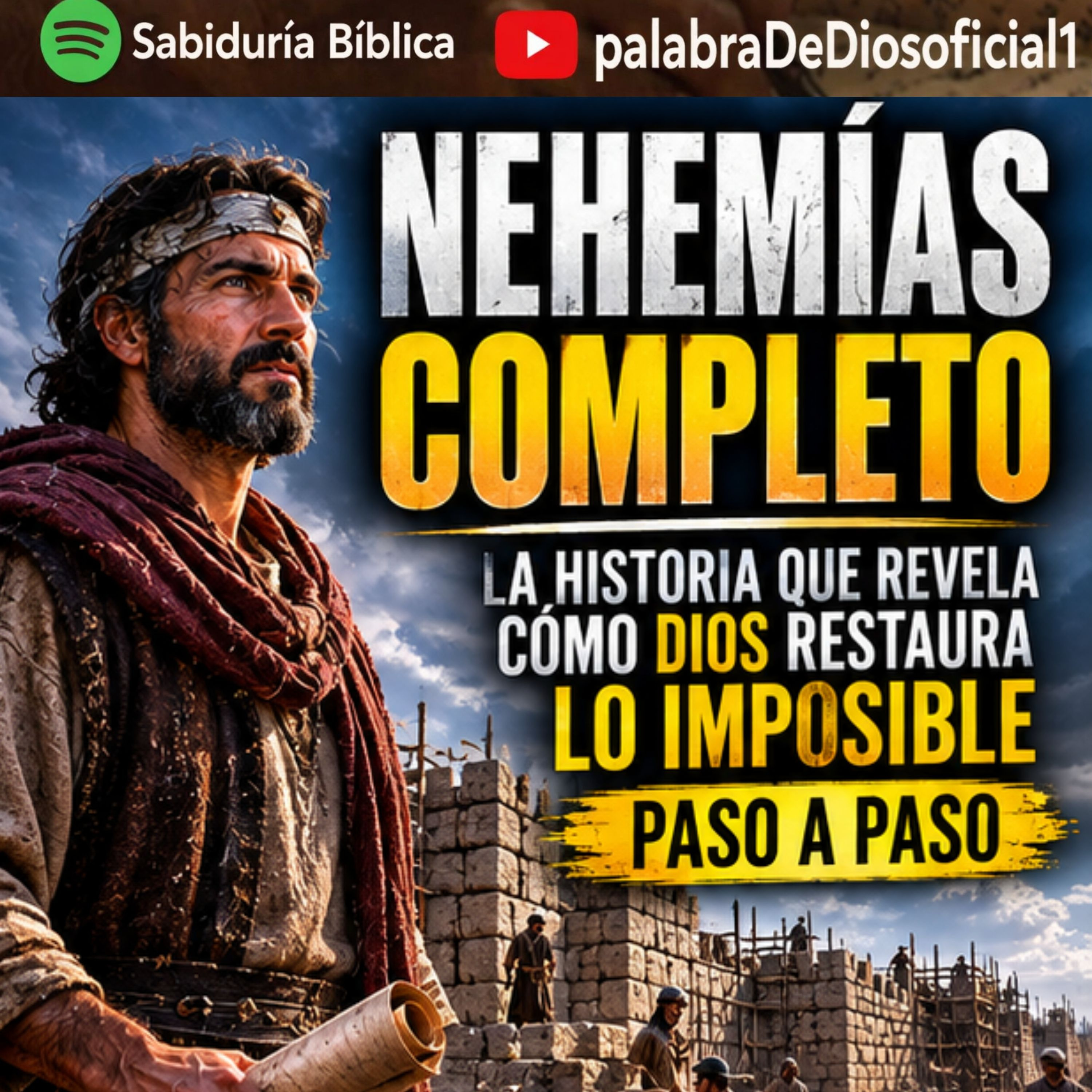 Nehemías Completo La Historia que Revela Cómo Dios Restaura lo Imposible Paso a Paso. episode artwork