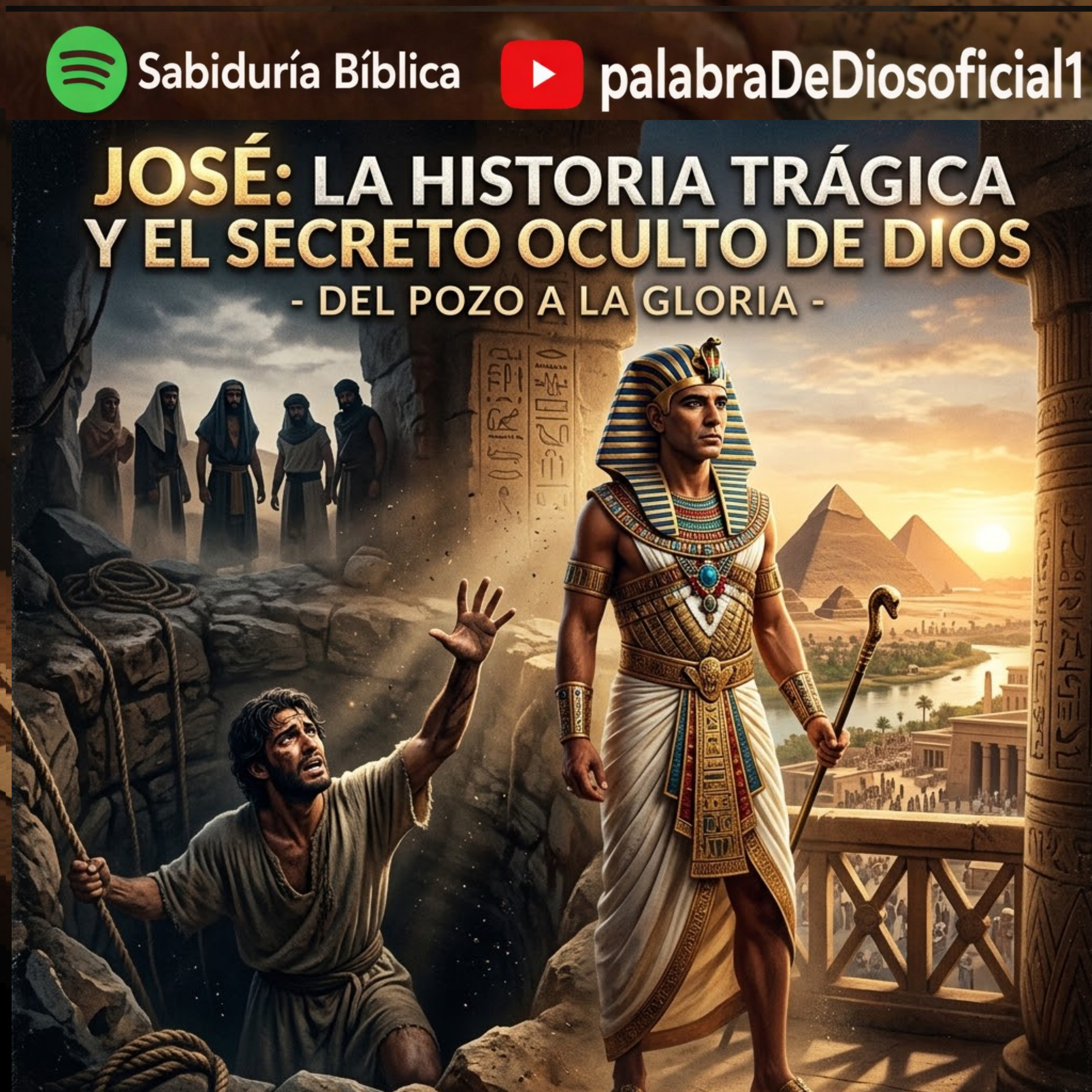 JOSÉ: LA HISTORIA TRÁGICA Y EL SECRETO OCULTO DE DIOS - DEL POZO A LA GLORIA episode artwork