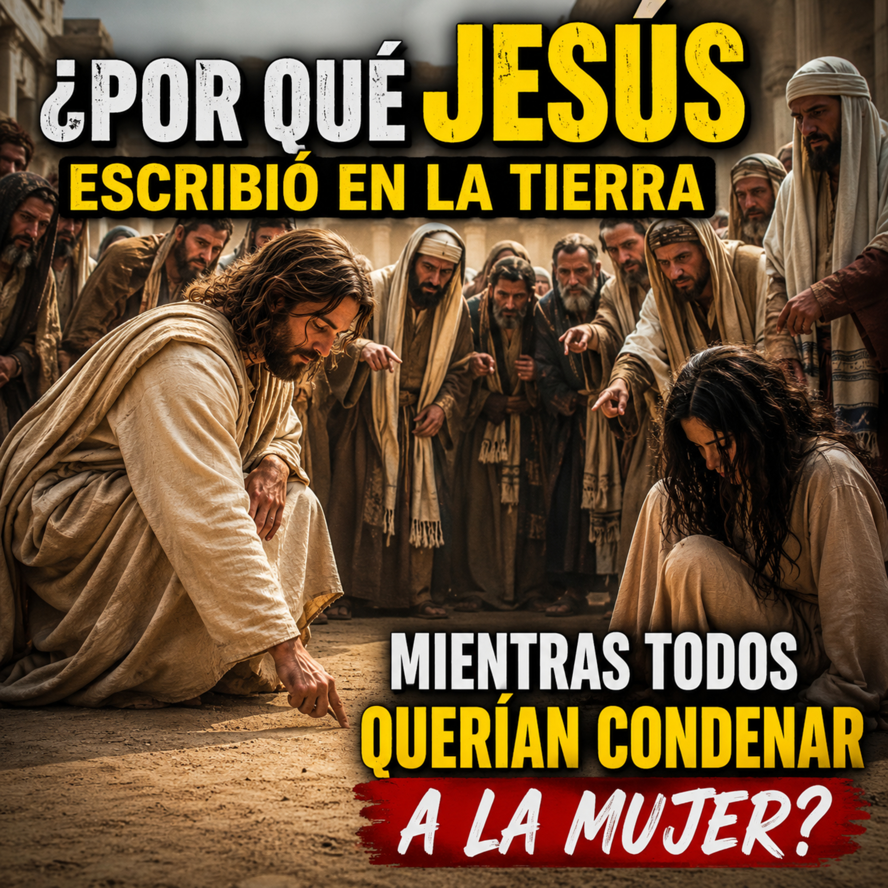 ¿Por qué Jesús escribió en la tierra mientras todos querían condenar a la mujer? episode artwork