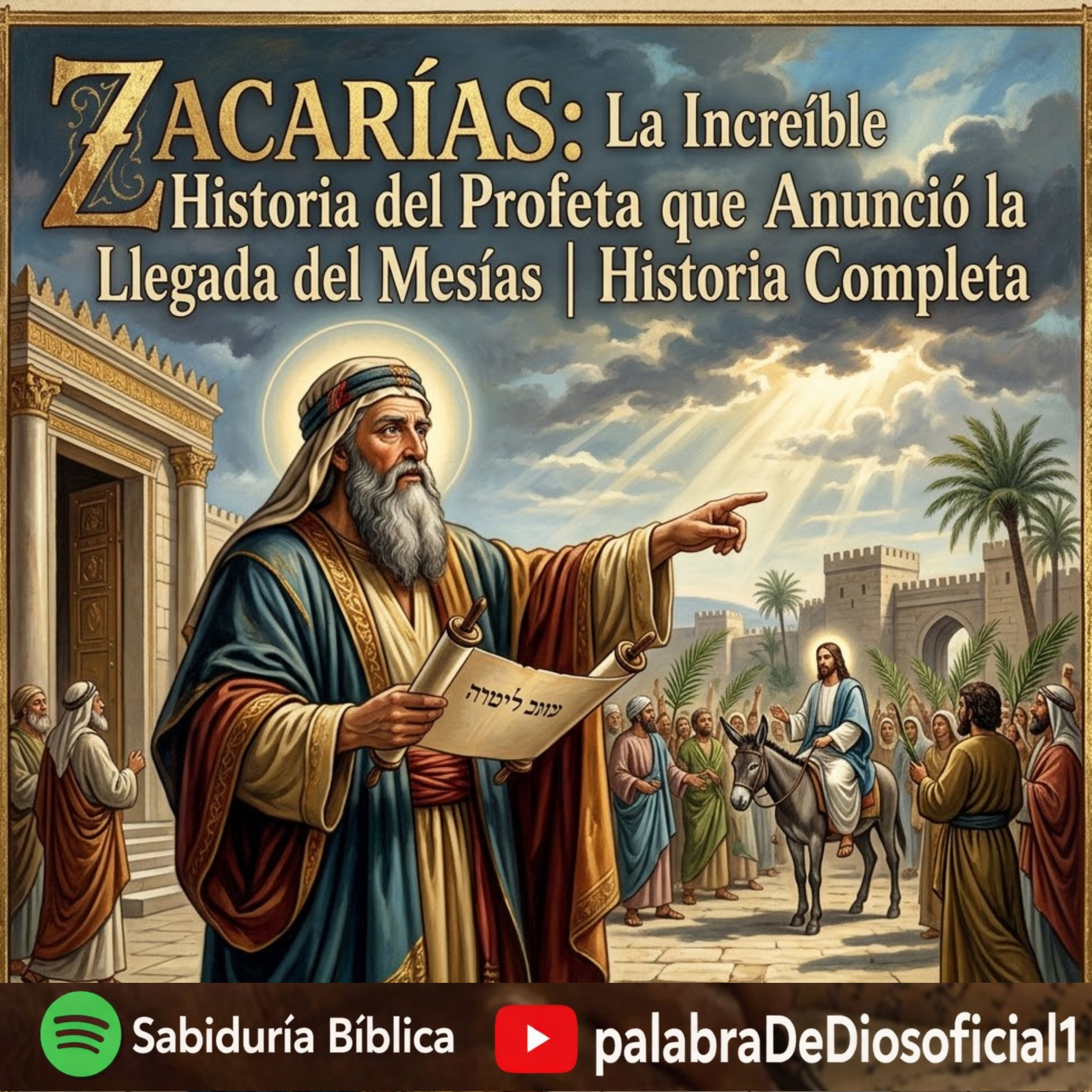 ZACARÍAS: La Increíble Historia del Profeta que Anunció la Llegada del Mesías | Historia Completa episode artwork