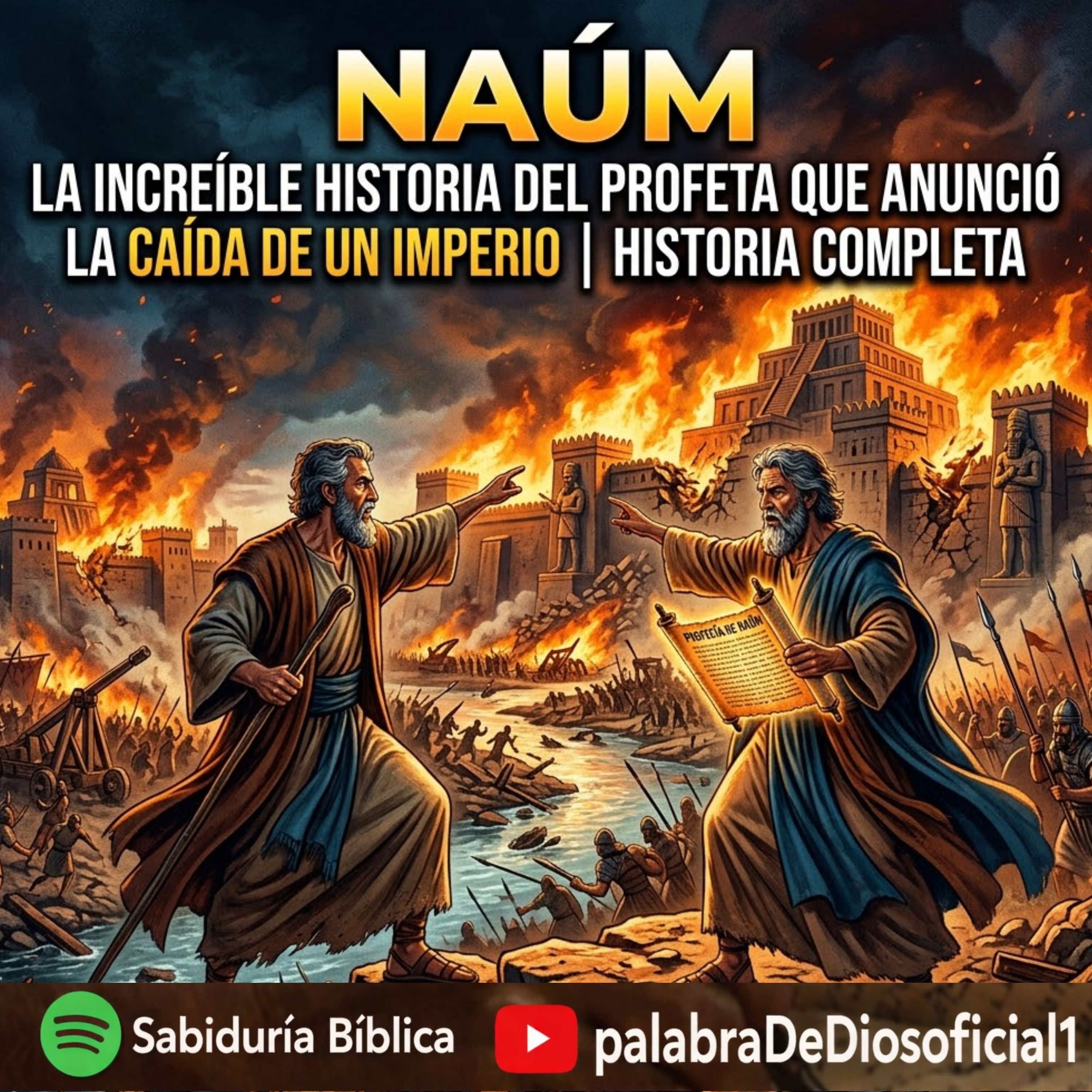 NAÚM: La Increíble Historia del Profeta que Anunció la Caída de un Imperio | Historia Completa episode artwork