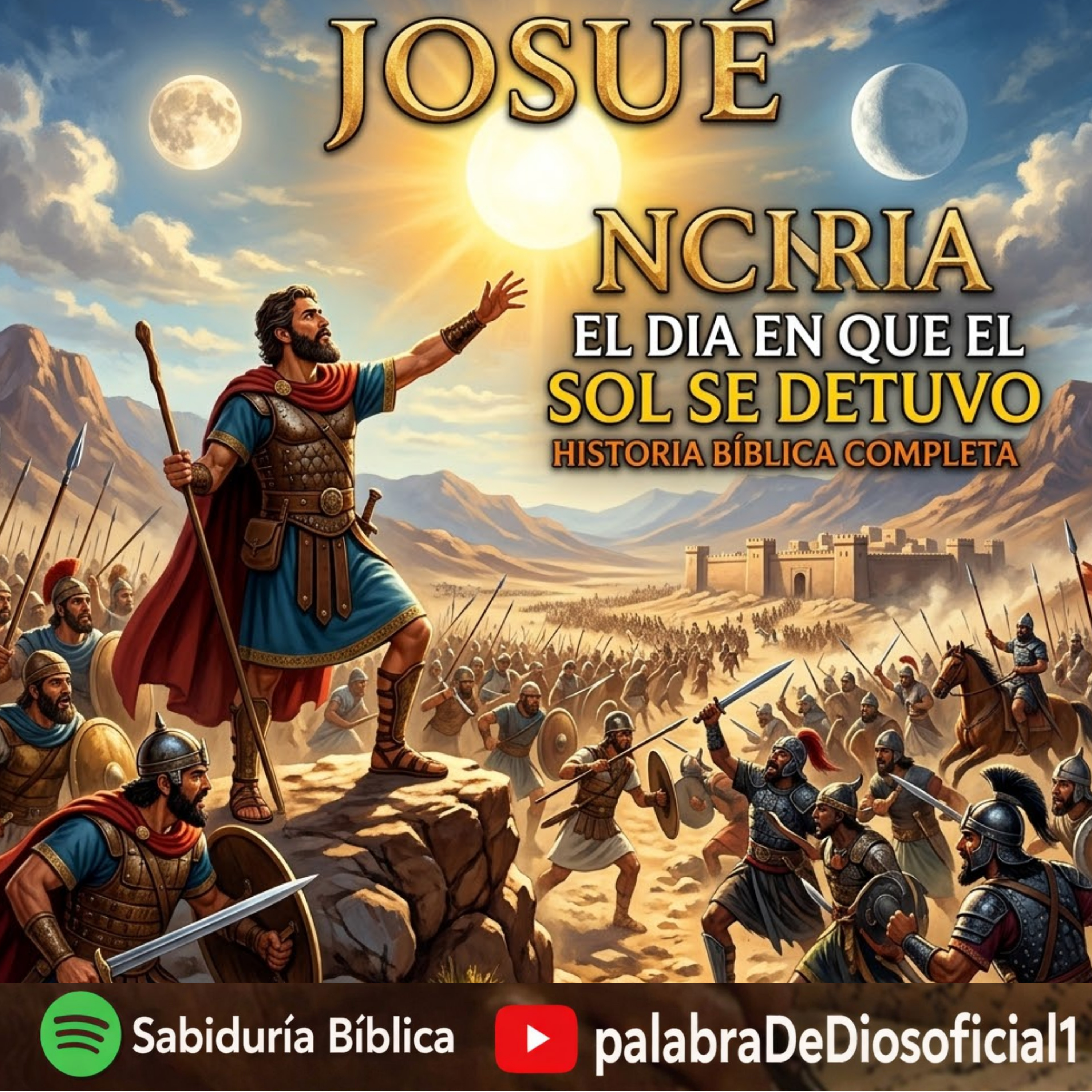 Josue El Dia En Que El Sol Se Detuvo Historia Biblica Completa episode artwork