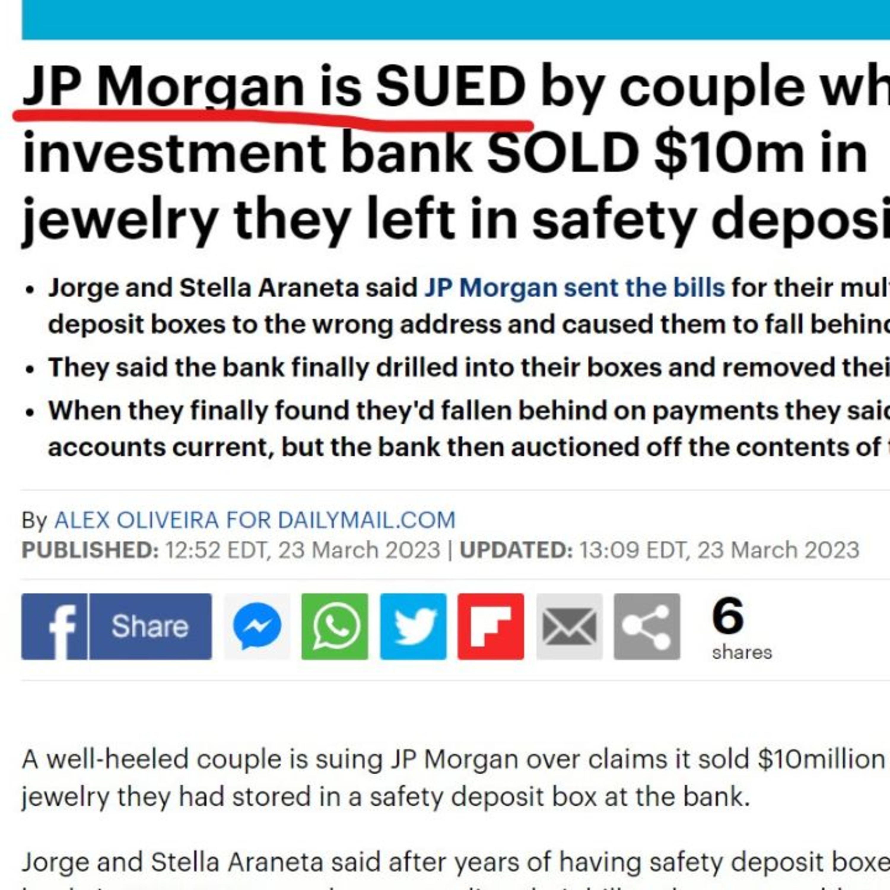 JP MORGAN Gets SUED For STEALING $10,000,000 episode artwork