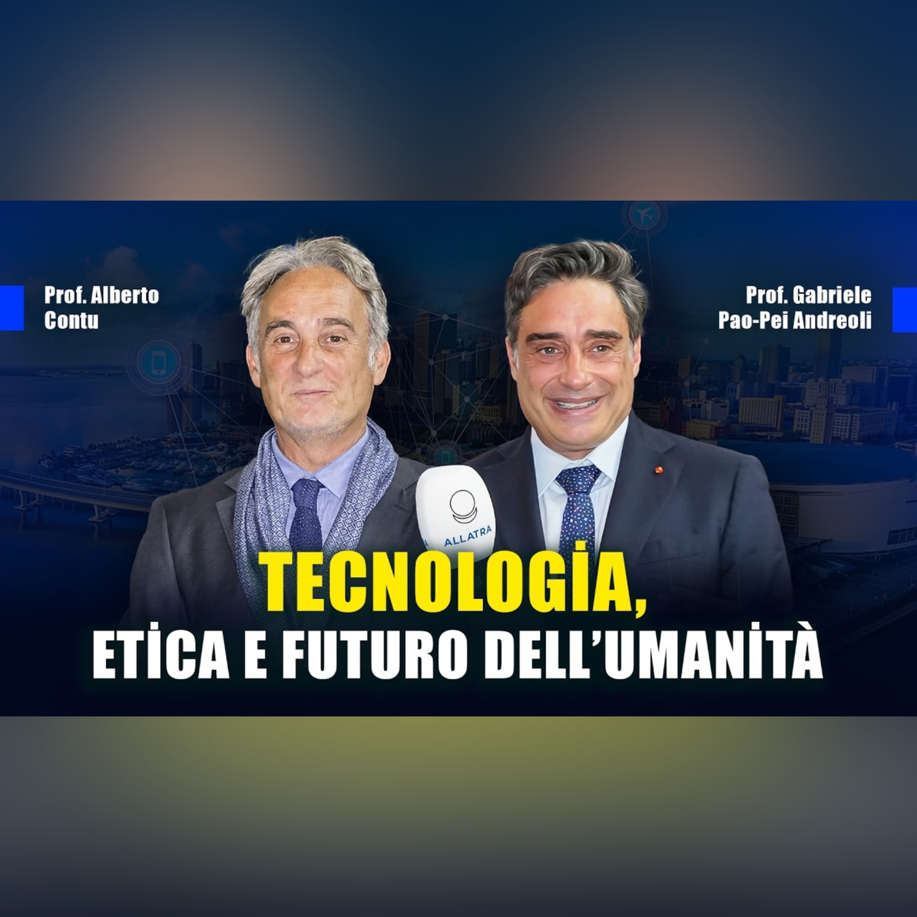 Gabriele Paolo-Pei Andreoli e Alberto Contu: tecnologia, etica e futuro dell’umanità | ALLATRA episode artwork