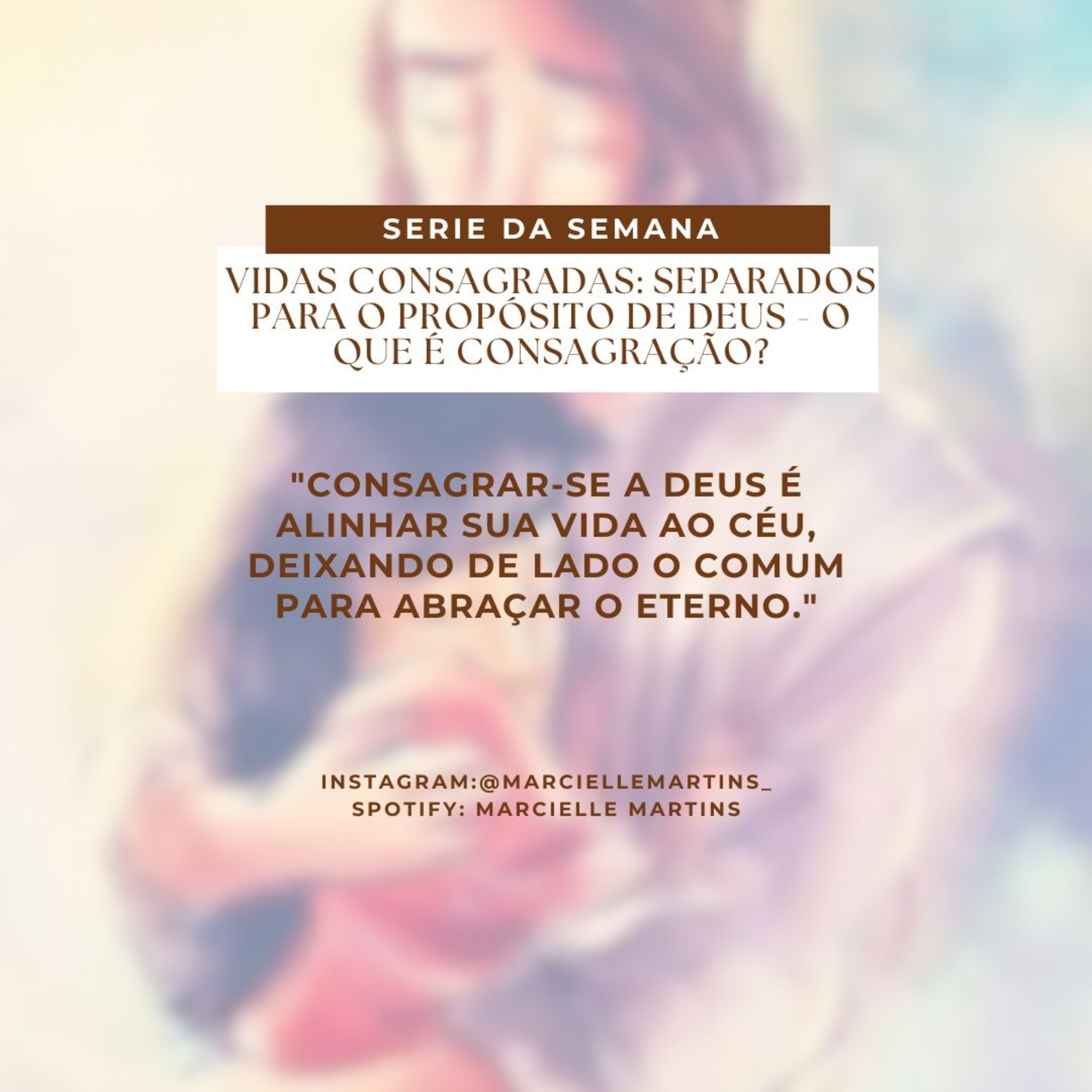 Vidas Consagradas - Episódio 1 episode artwork