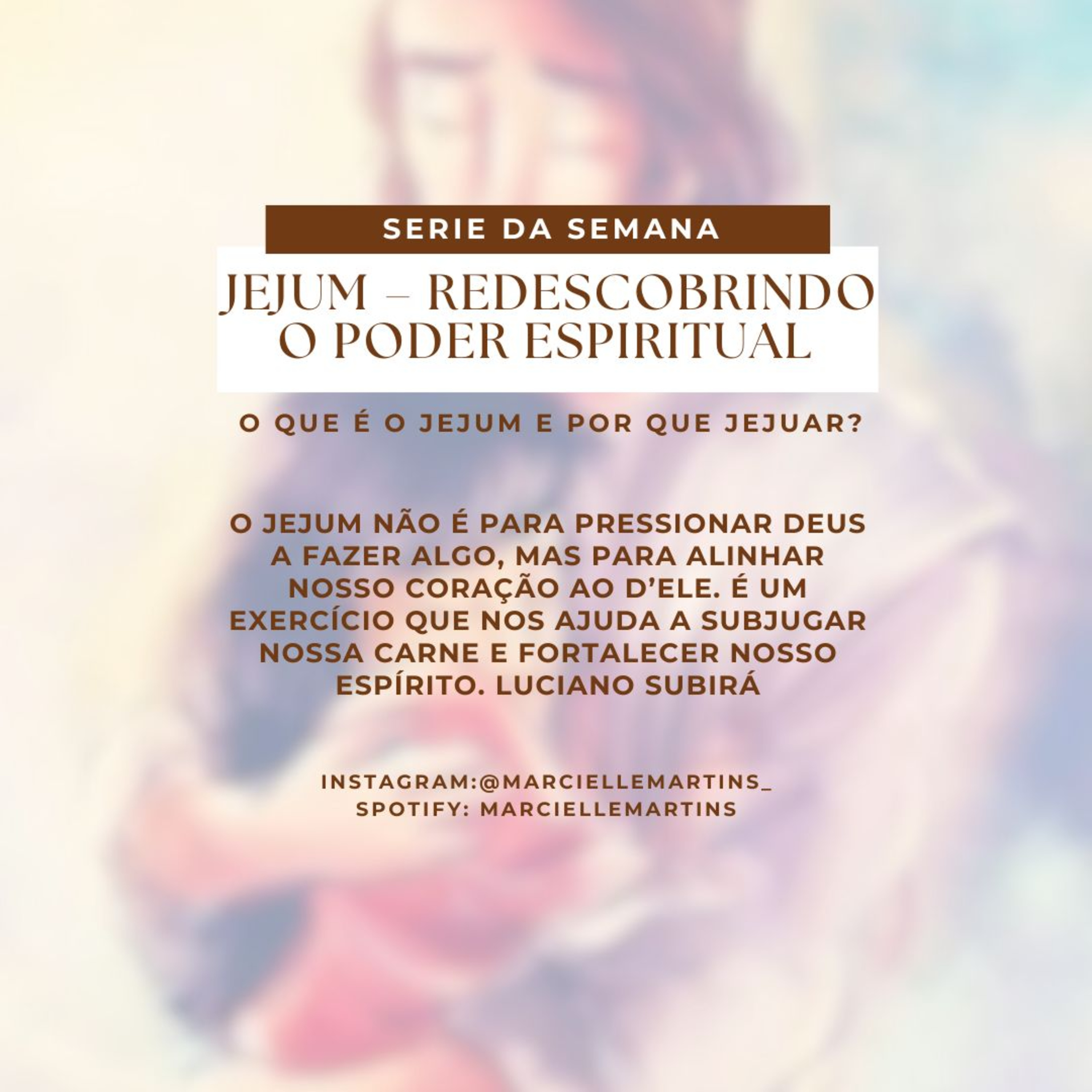 Jejum: Redescobrindo o Poder Espiritual - Episódio 1 episode artwork