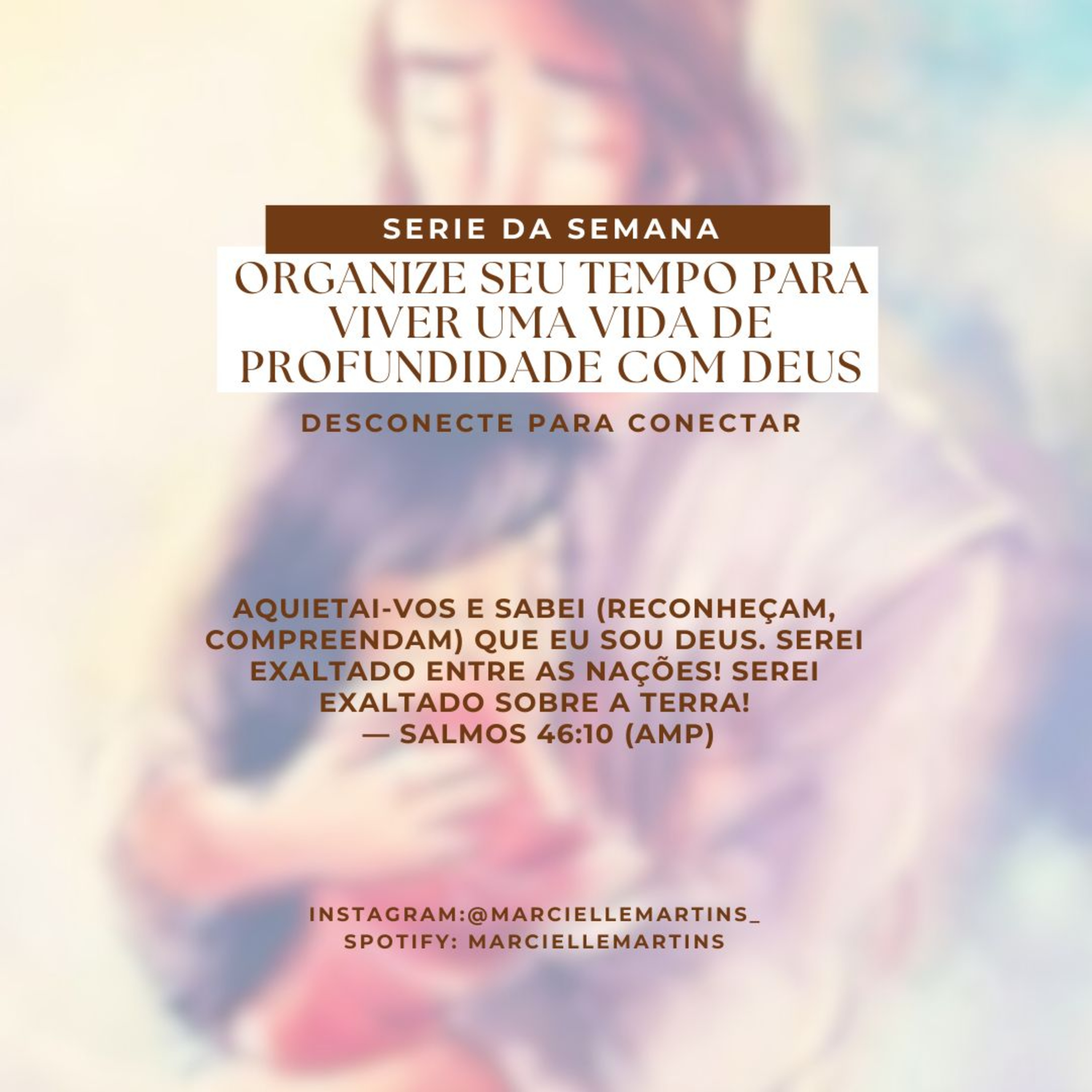 Organize Seu Tempo Para ter uma vida de Profundidade com Deus - Episódio 3 episode artwork