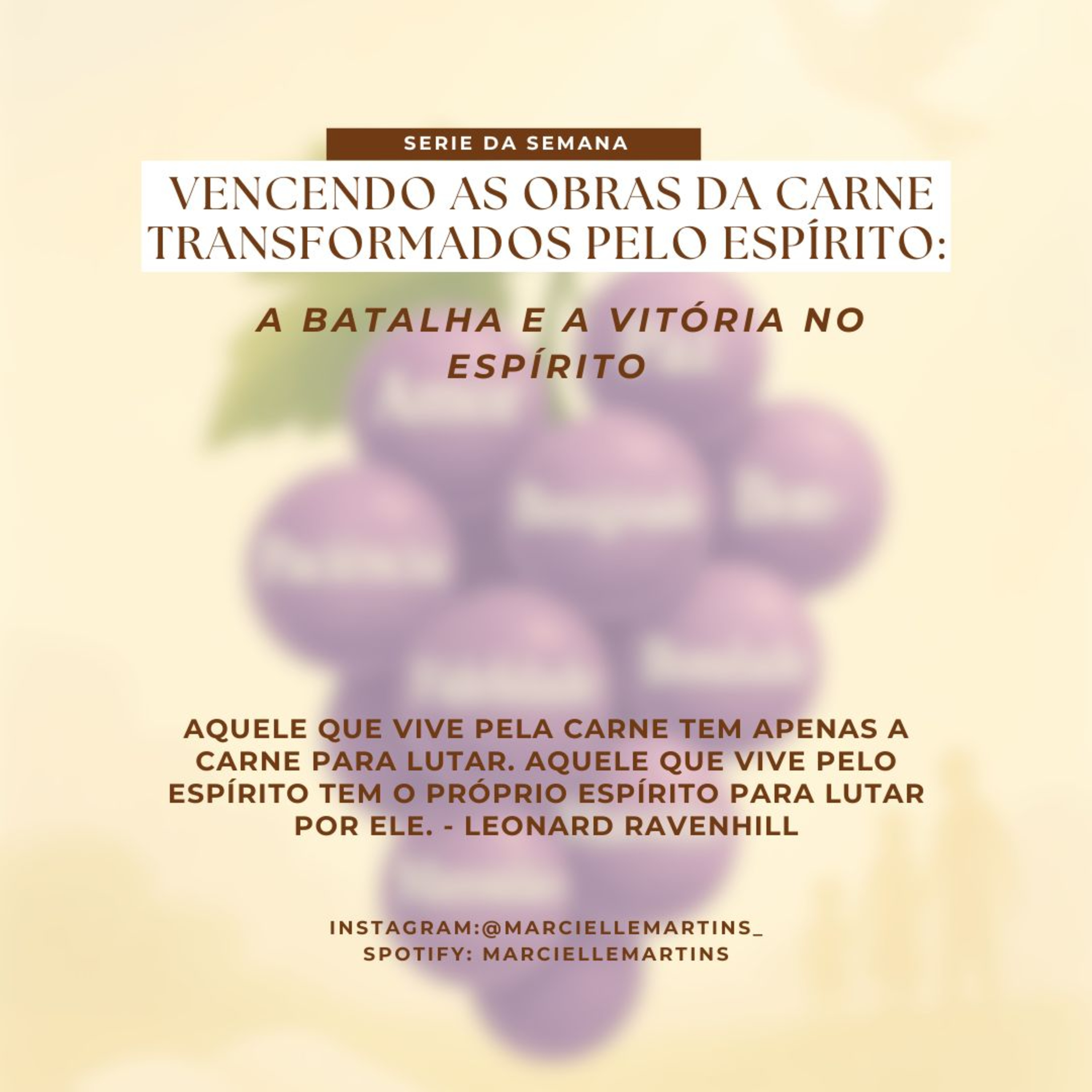 Vencendo as Obras Da Carne - Episódio 10 episode artwork