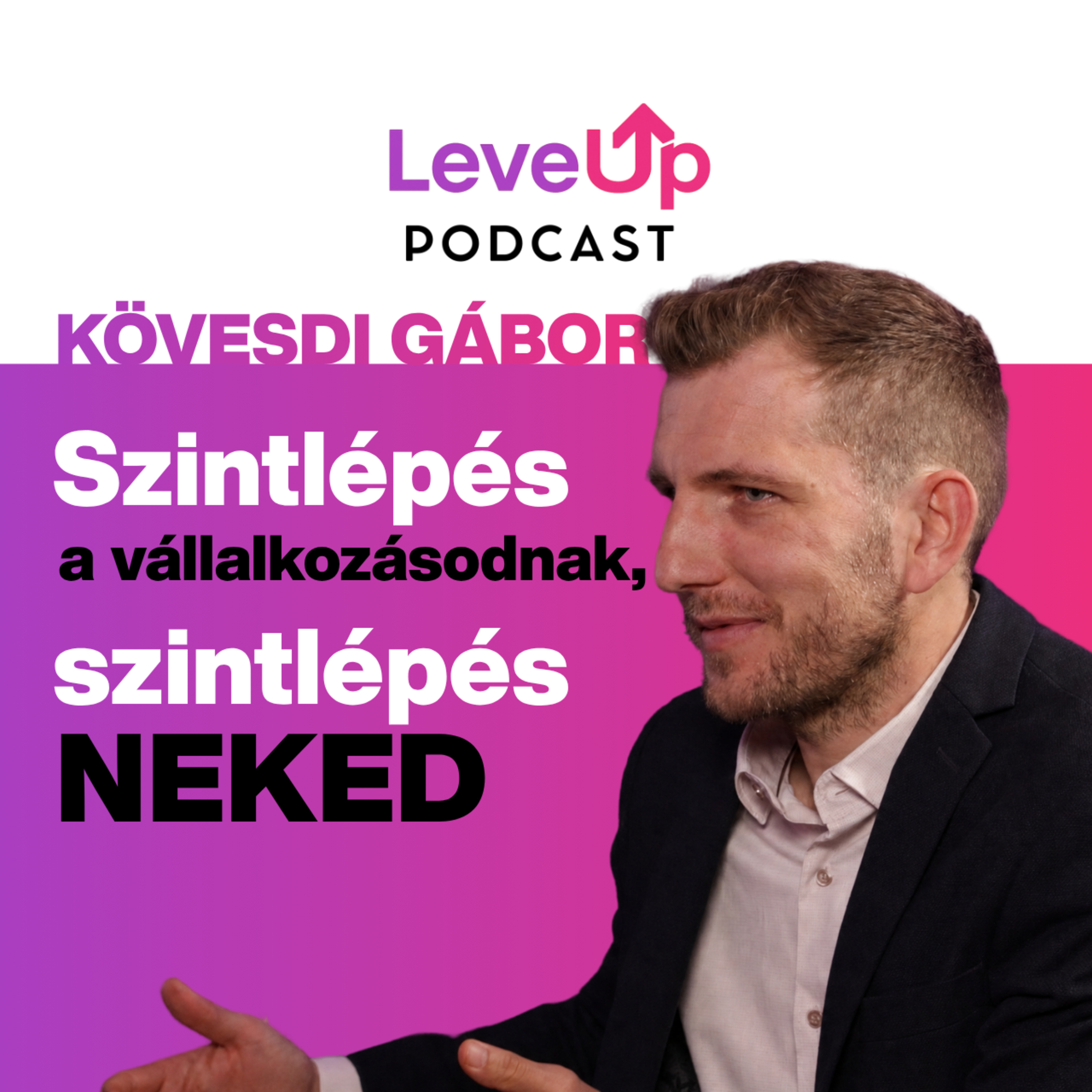 A biztos rossz sokszor jobb, mint a bizonytalan jó | Kövesdi Gábor | LevelUp Podcast #8