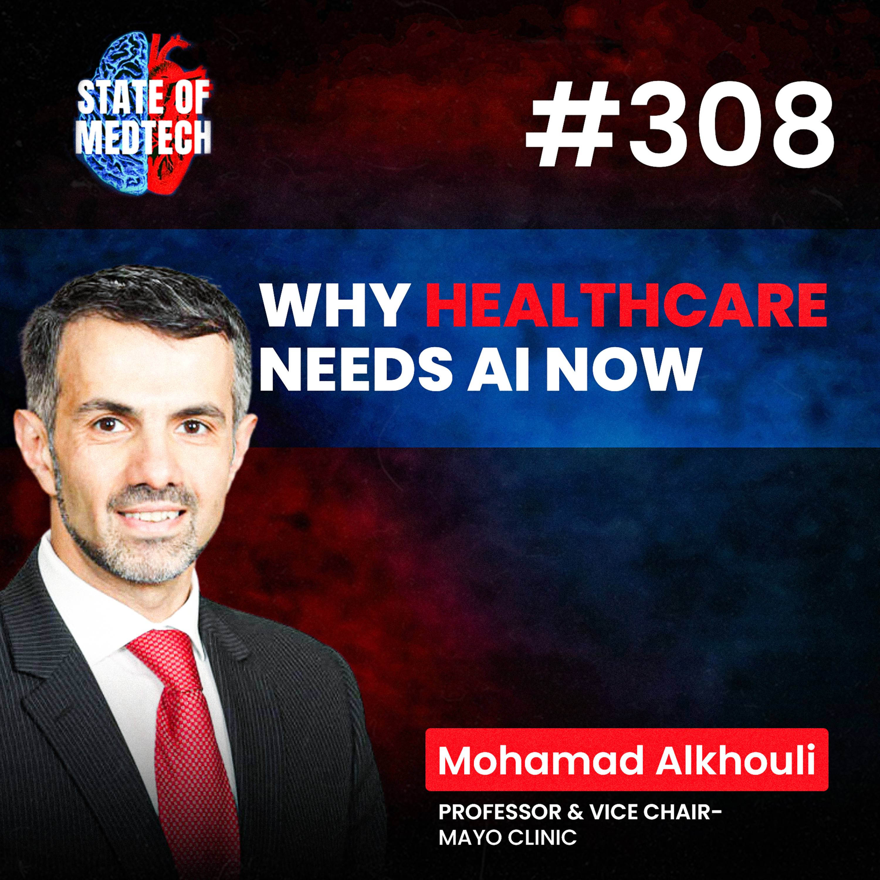 Cardiology: Mayo Clinic’s Dr. Mohamad Alkhouli on AI and the Future of Cardiology episode artwork