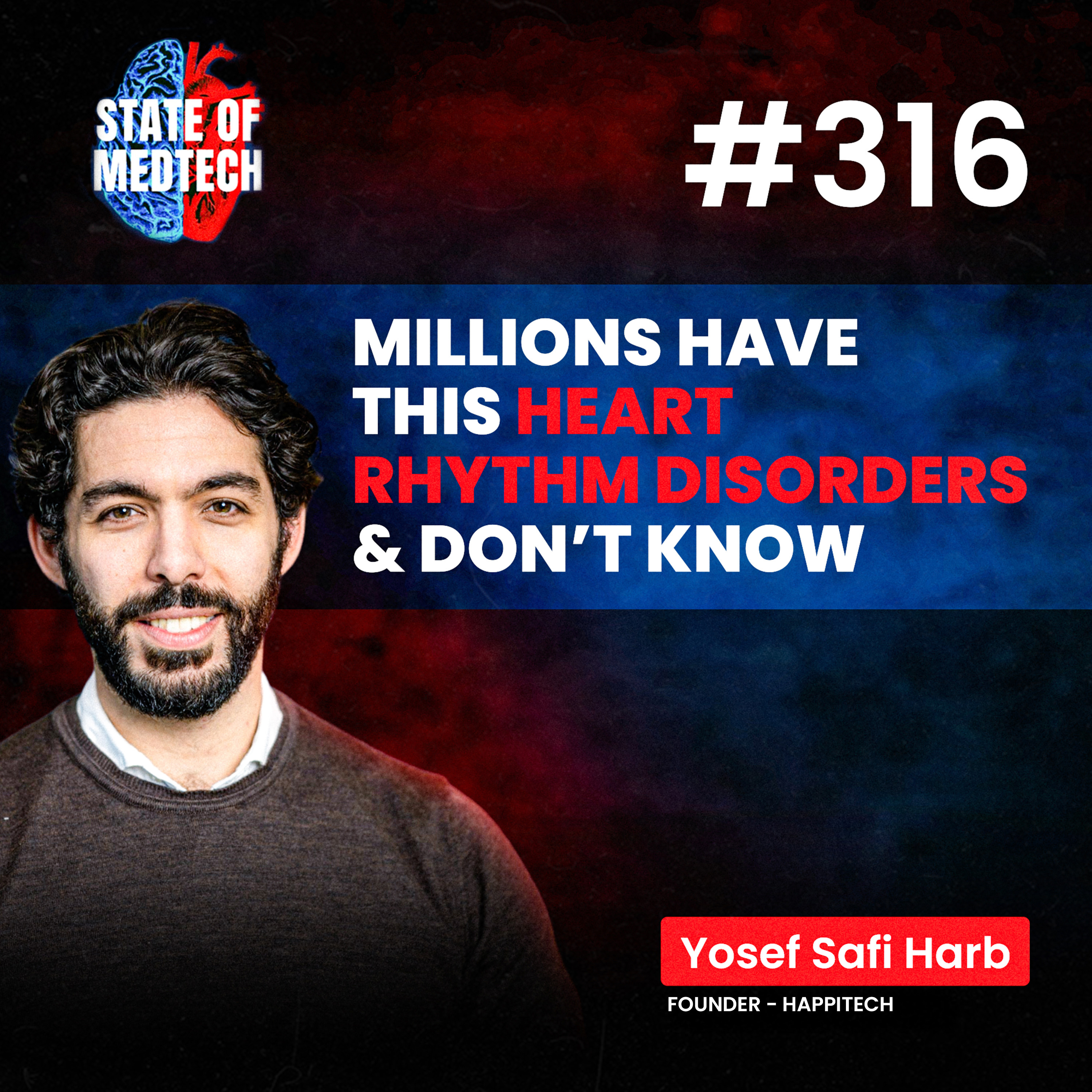 Cardiology: Happitech Founder Yosef Harb of on Scaling AFib Monitoring Through Smartphones episode artwork