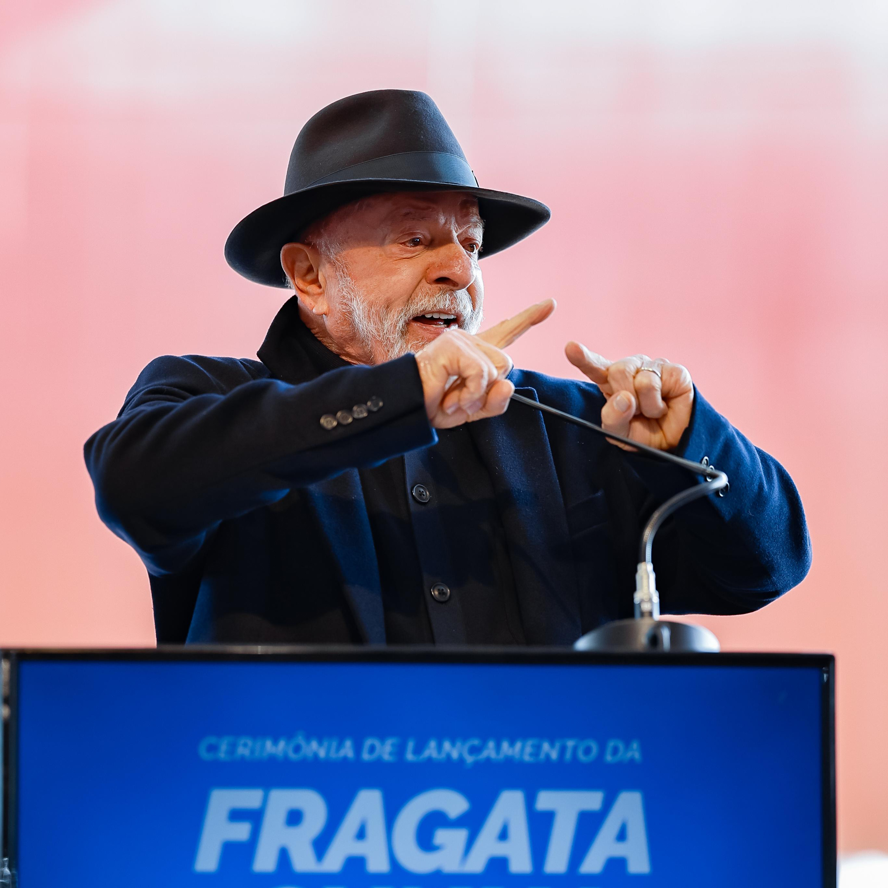 🎙️DISCURSO | Lula participa da cerimônia de lançamento e batismo da Fragata “Cunha Moreira” - 26-06-26 episode artwork