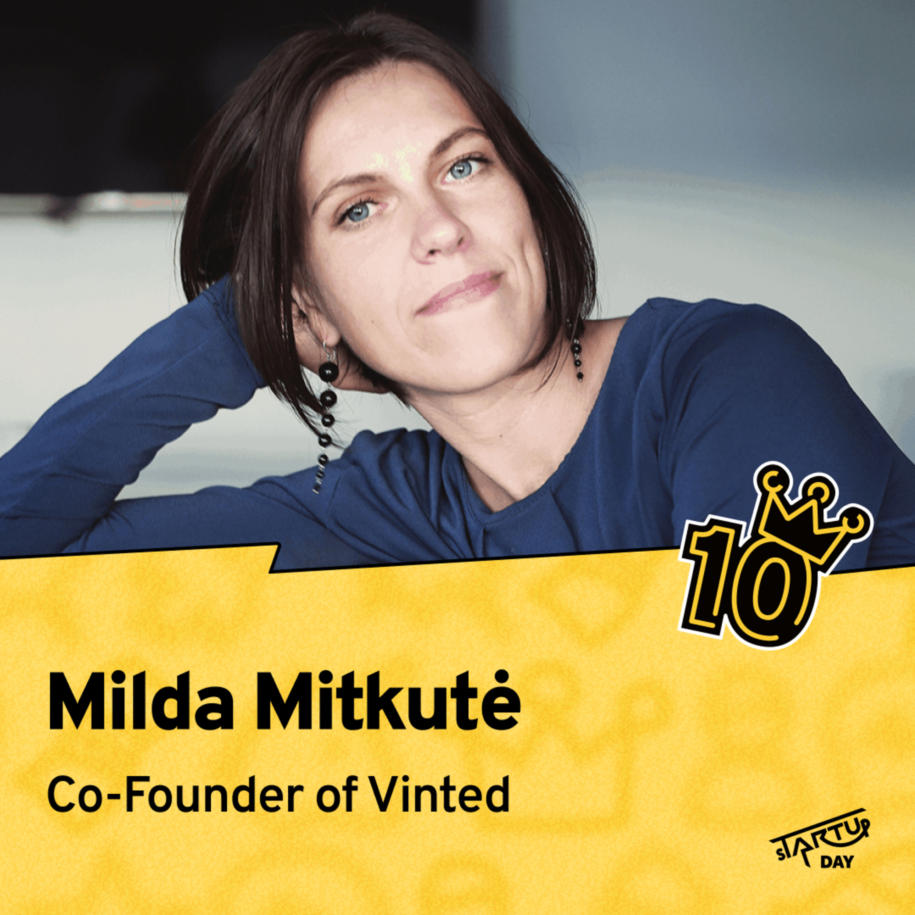 sTARTUp Day Classics: Milda Mitkutė keynote in 2020 on Building Vinted and Herself