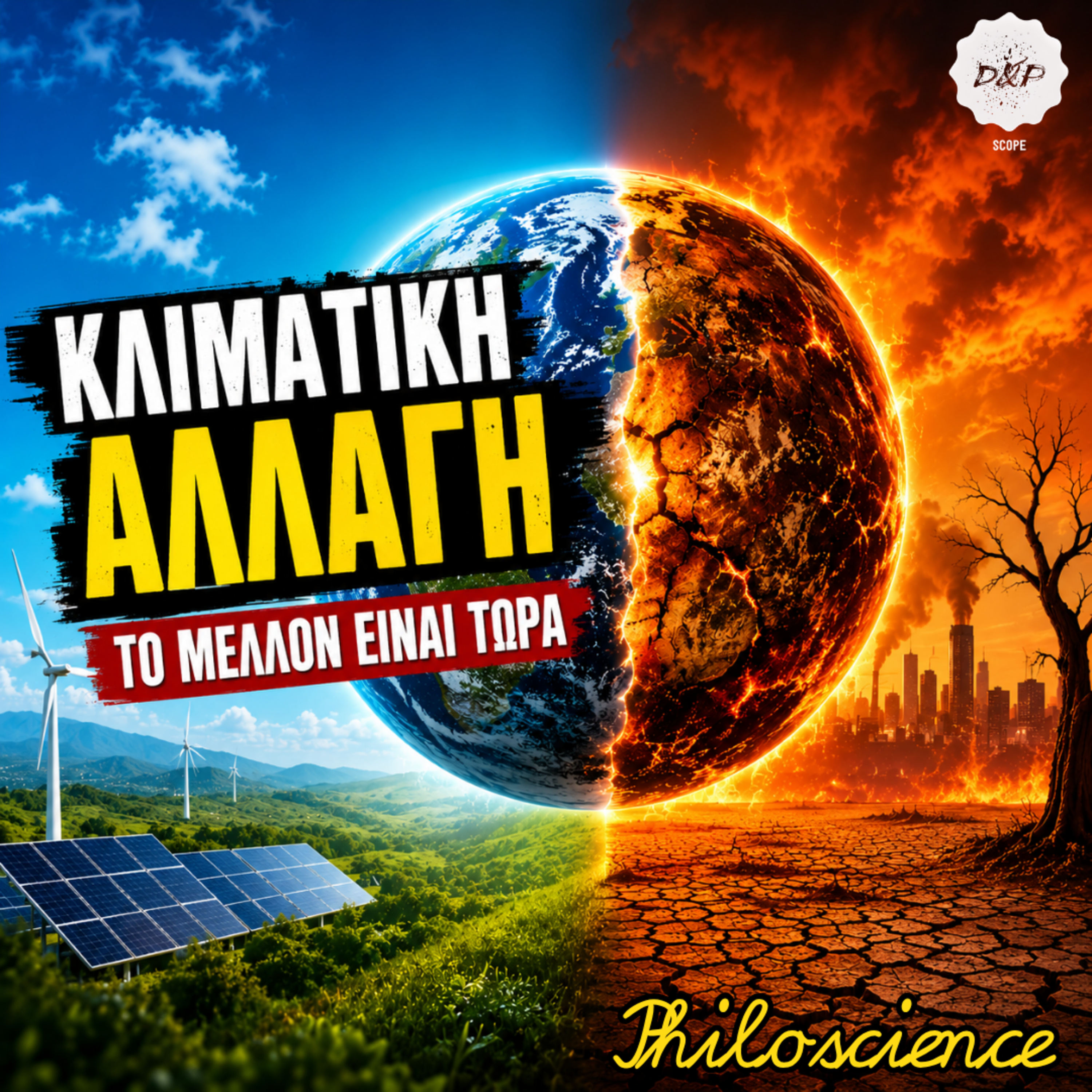 Philoscience #42 - ΚΛΙΜΑΤΙΚΗ ΑΛΛΑΓΗ: Υπάρχει καν επιστροφή; episode artwork