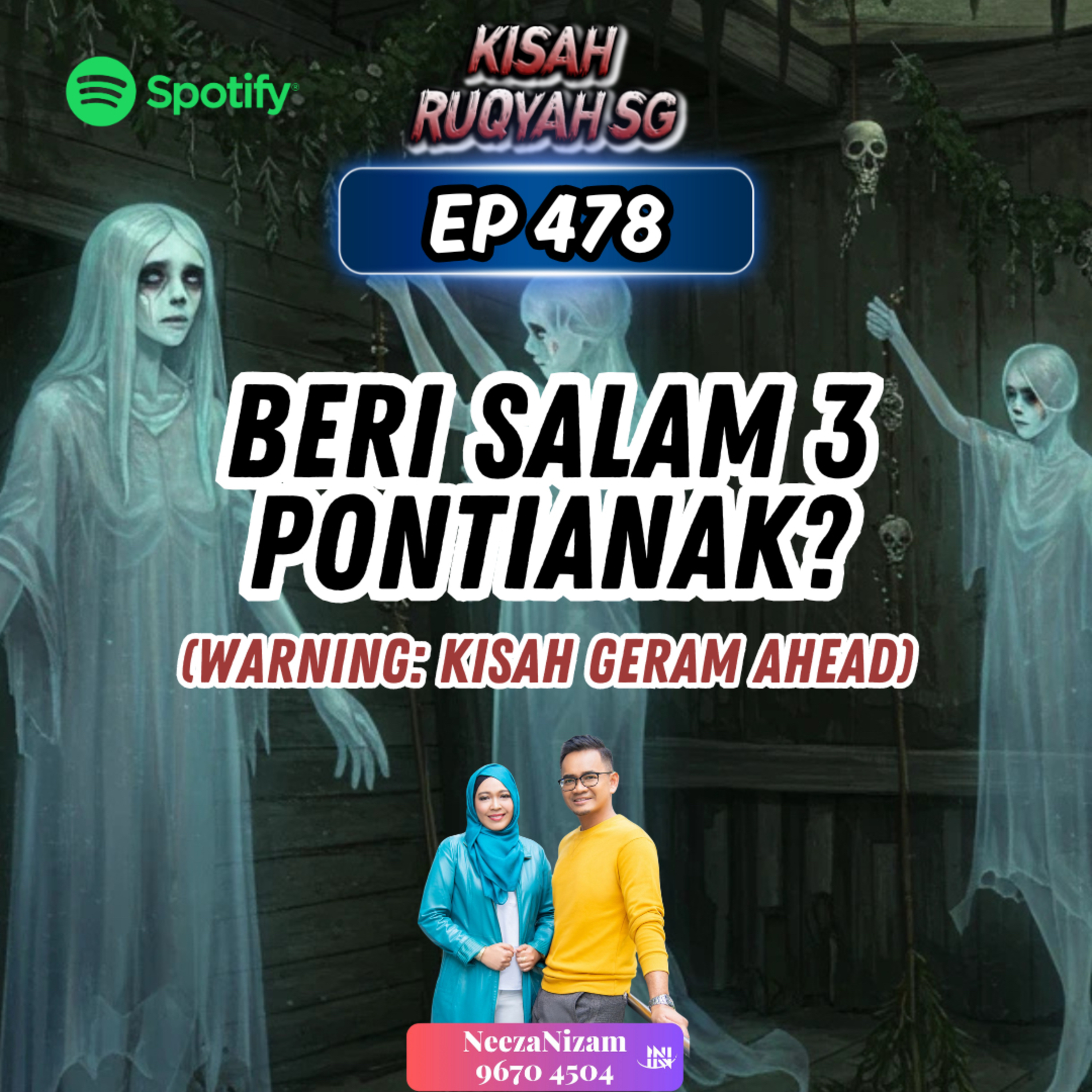 Ep 478: Beri Salam 3 Pontianak? (Warning: kisah geram ahead) episode artwork