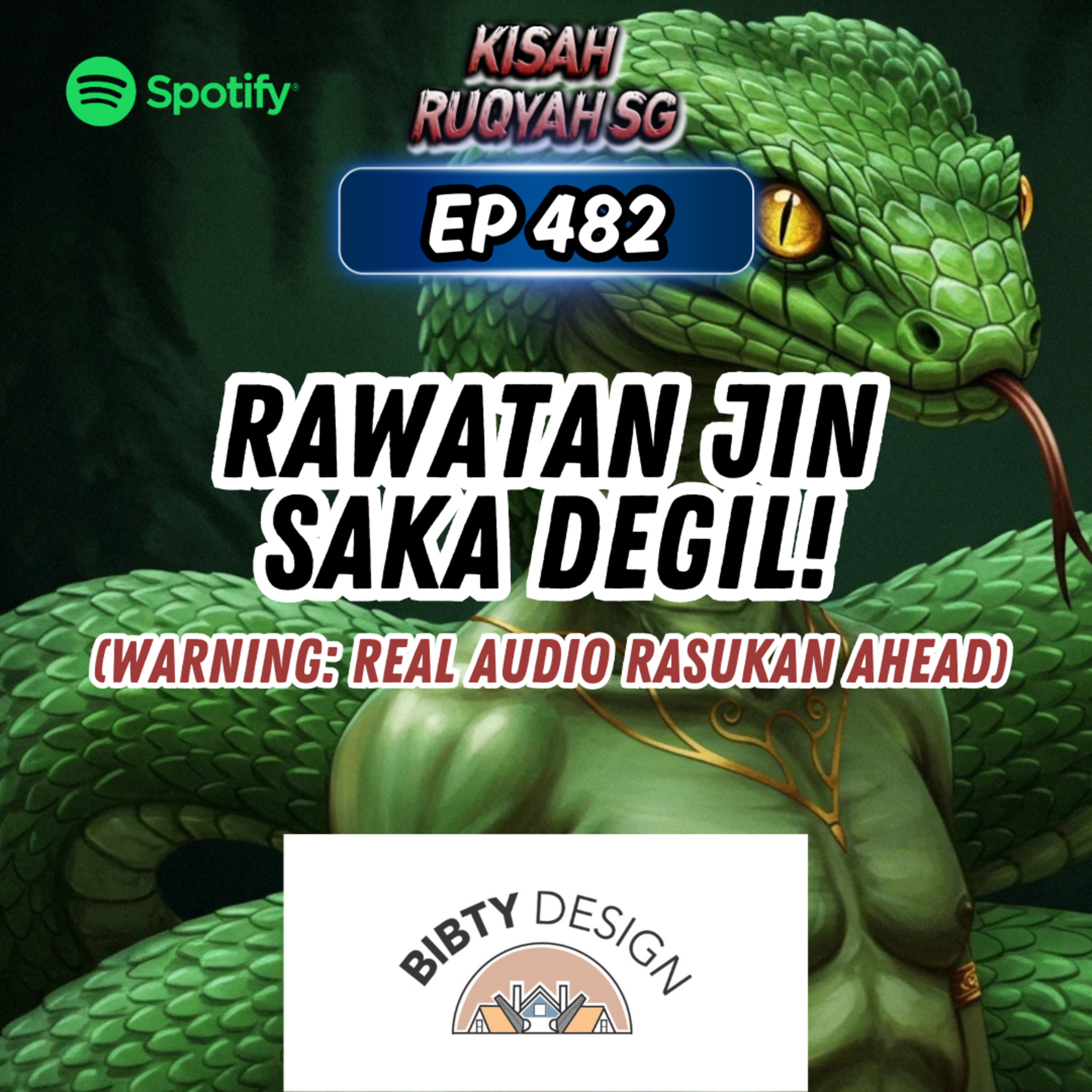 Ep 482: Rawatan Jin Saka Degil! (Warning: real audio rasukan ahead) episode artwork