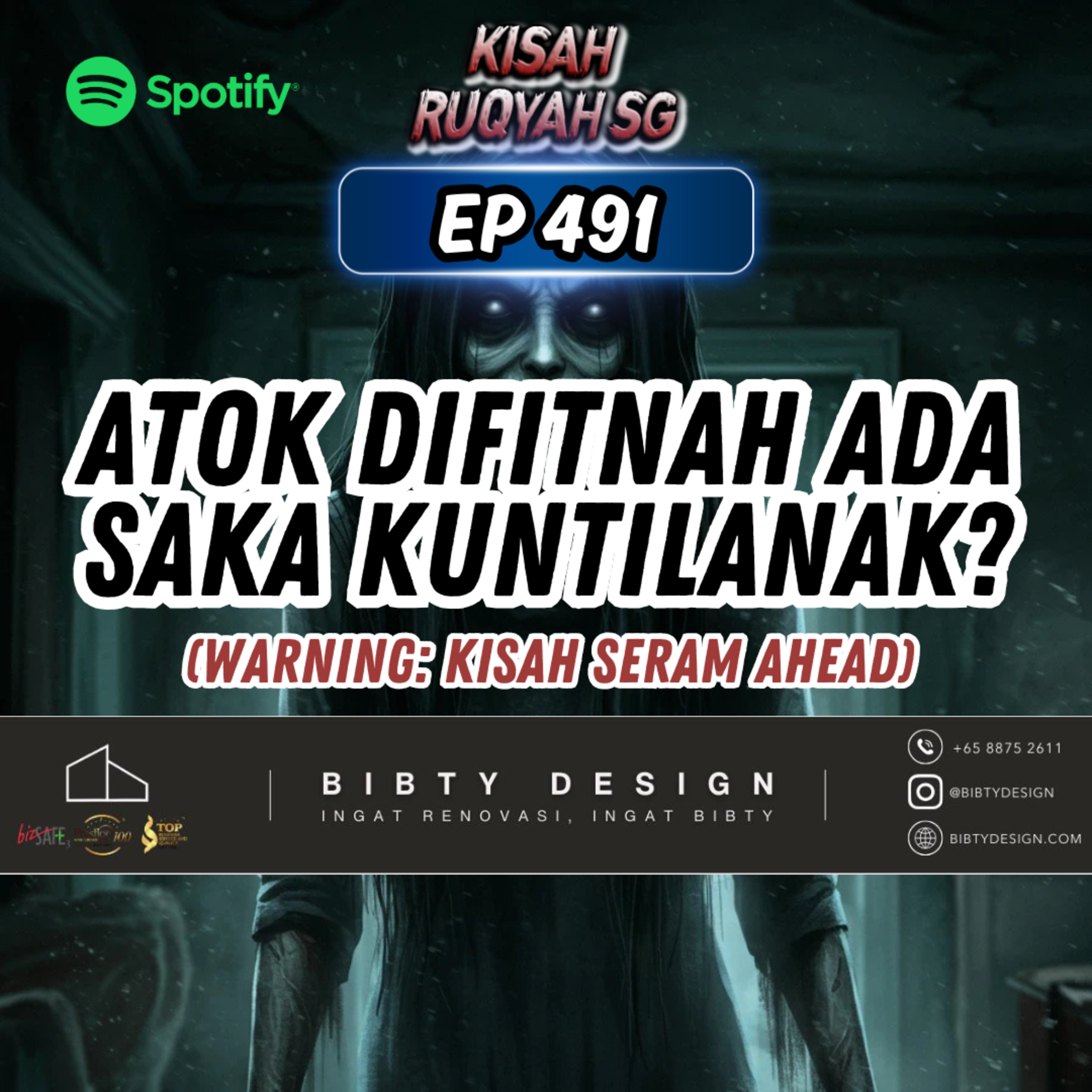 Ep 491: Atok Difitnah Ada Saka Kuntilanak? (Warning: kisah seram ahead) episode artwork