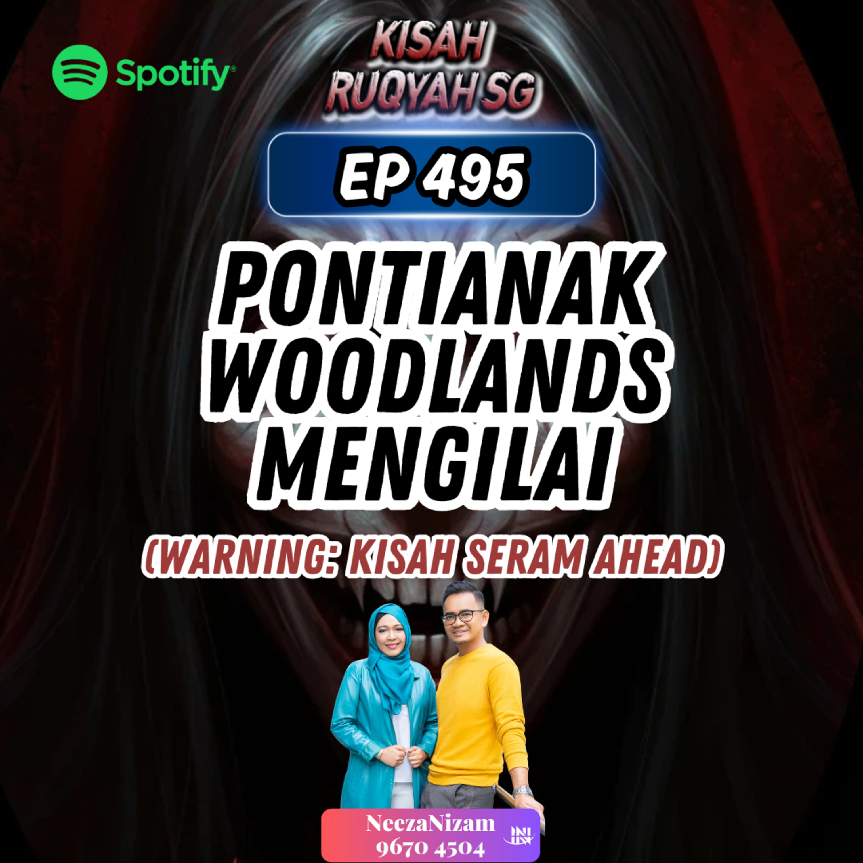 Ep 495: Pontianak Woodlands Mengilai (Warning: kisah seram ahead) episode artwork