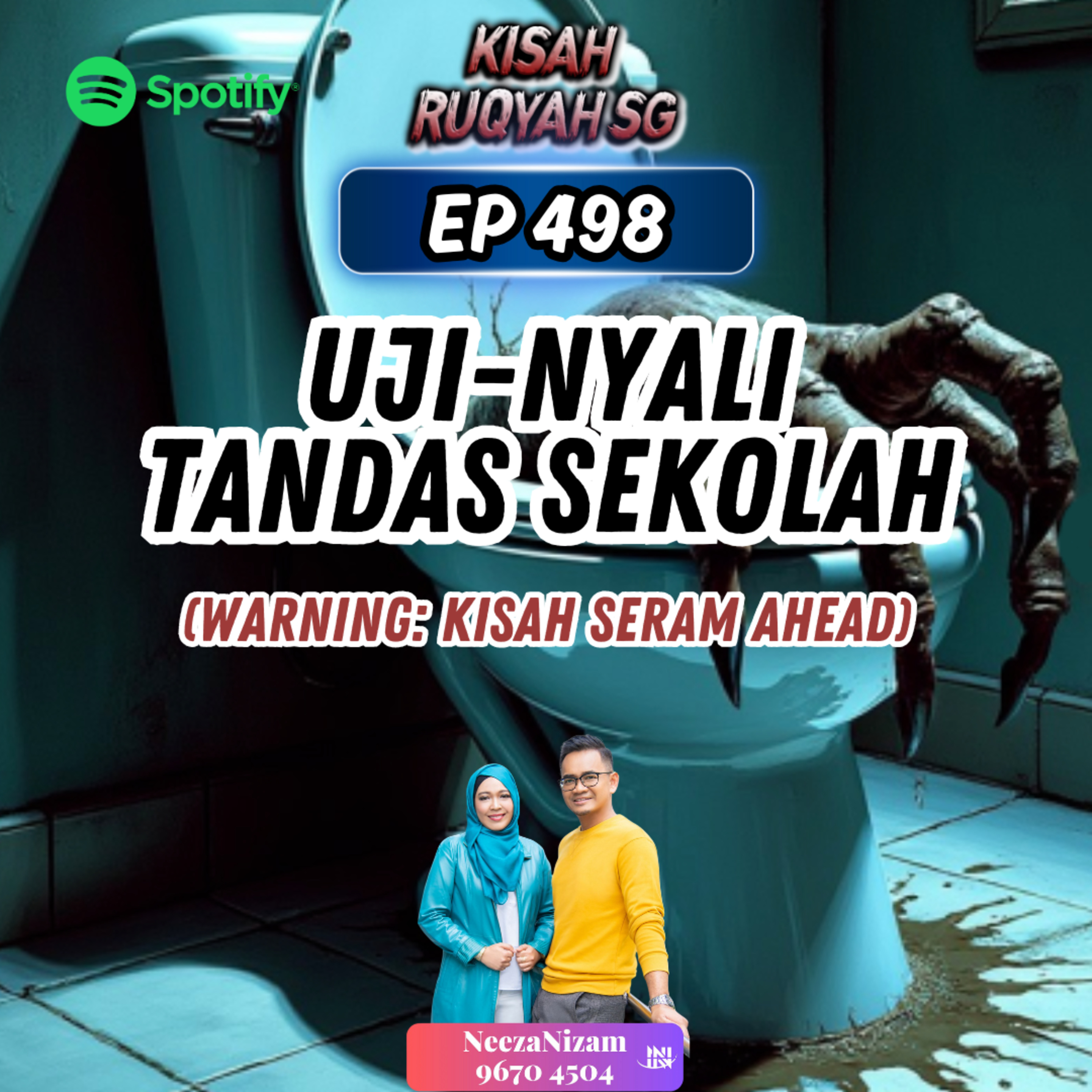 Ep 498: Uji-Nyali Tandas Sekolah (Warning: kisah seram ahead) episode artwork