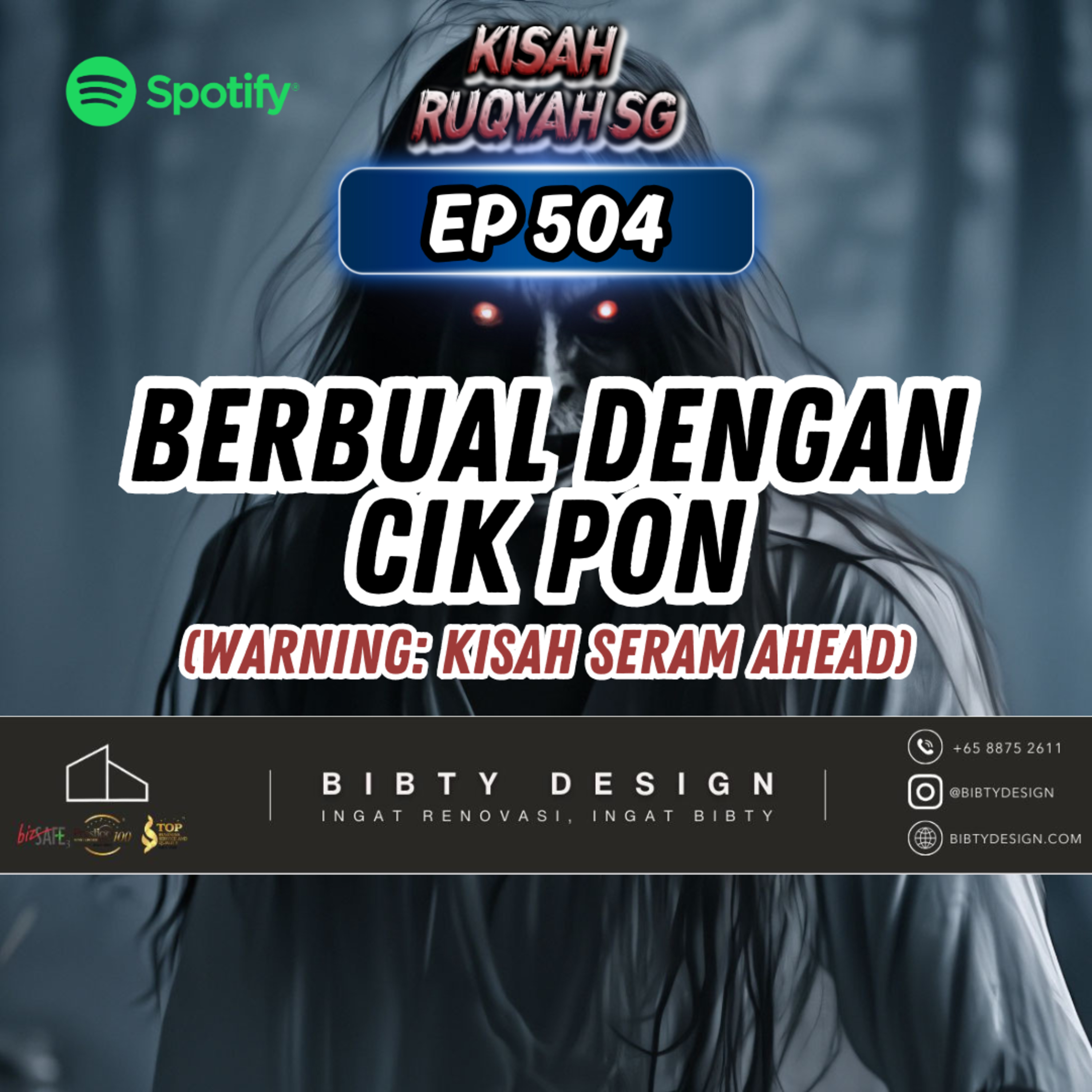 Ep 504: Berbual Dengan Cik Pon (Warning: kisah seram ahead) episode artwork