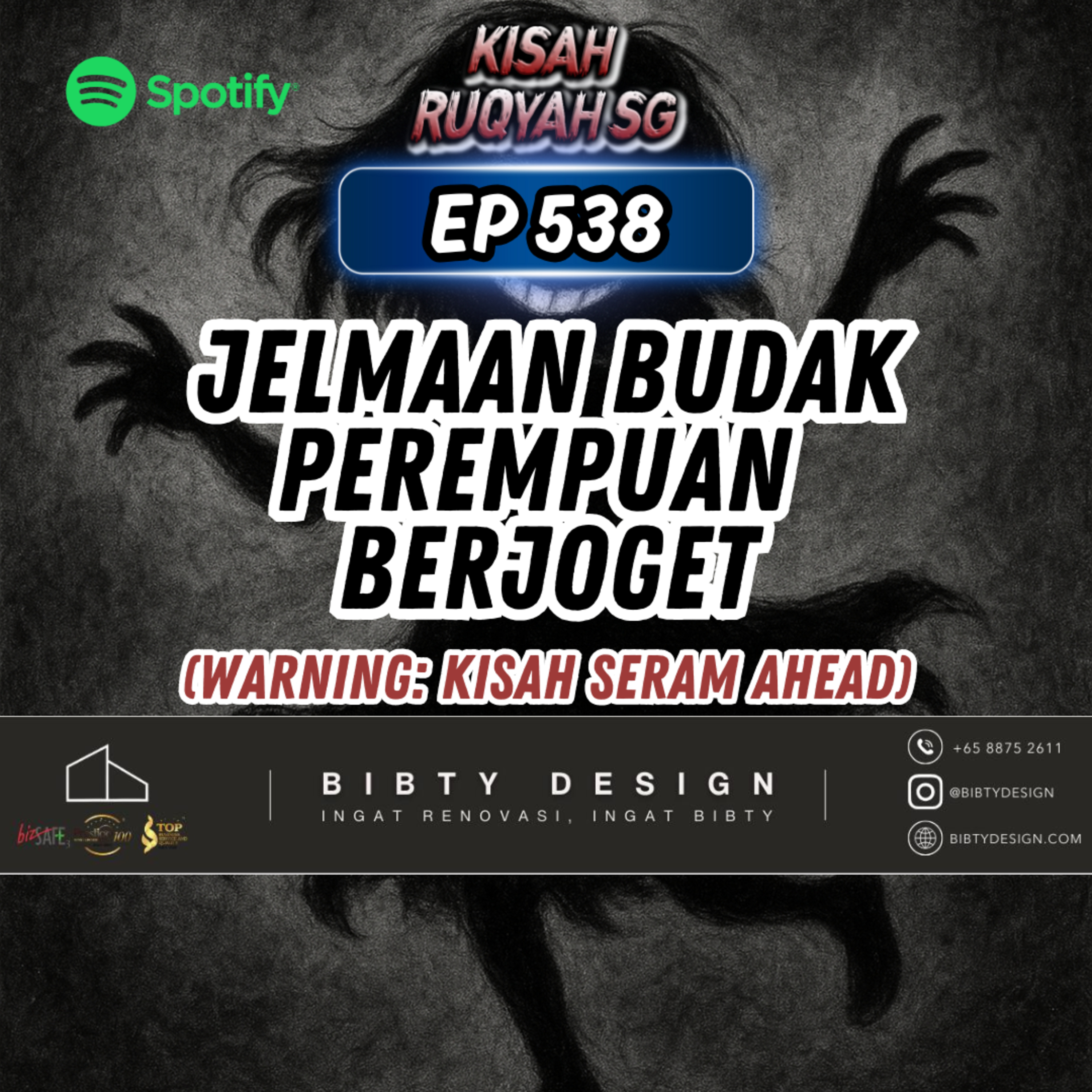 Ep 538: Jelmaan Budak Perempuan Berjoget (Warning: kisah seram ahead) episode artwork