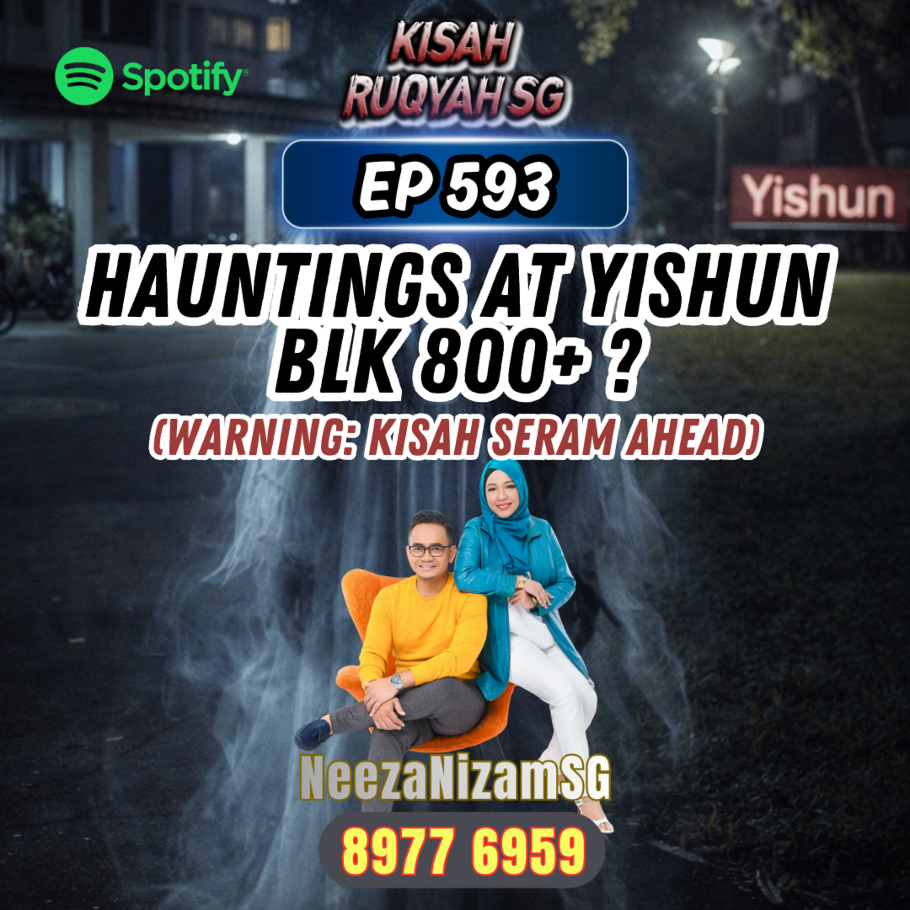 Ep 593: Hauntings At Yishun Blk 800 lebih? (Warning: kisah seram ahead) episode artwork