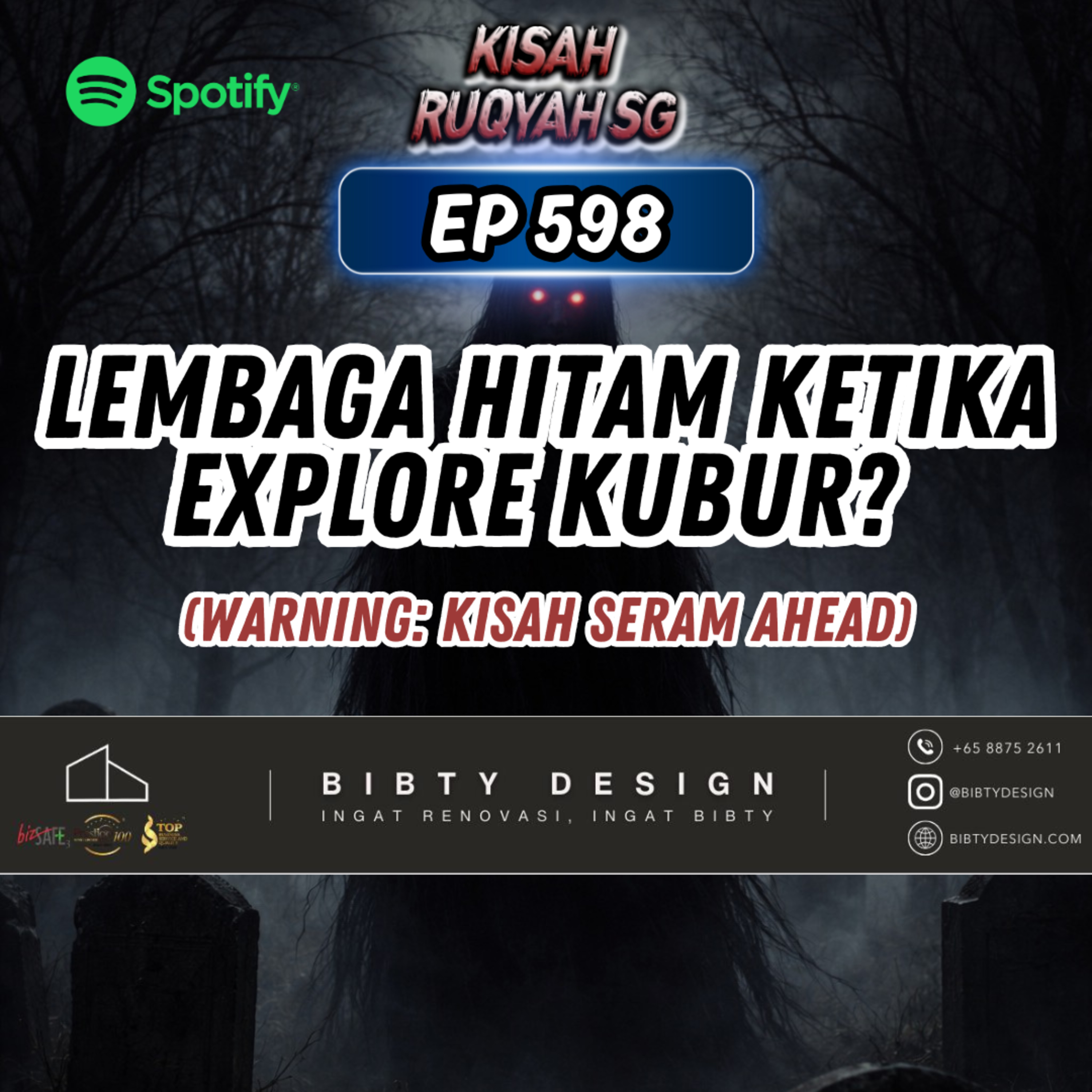 Ep 598: Lembaga Hitam Ketika Explore Kubur? (Warning: kisah seram ahead) episode artwork
