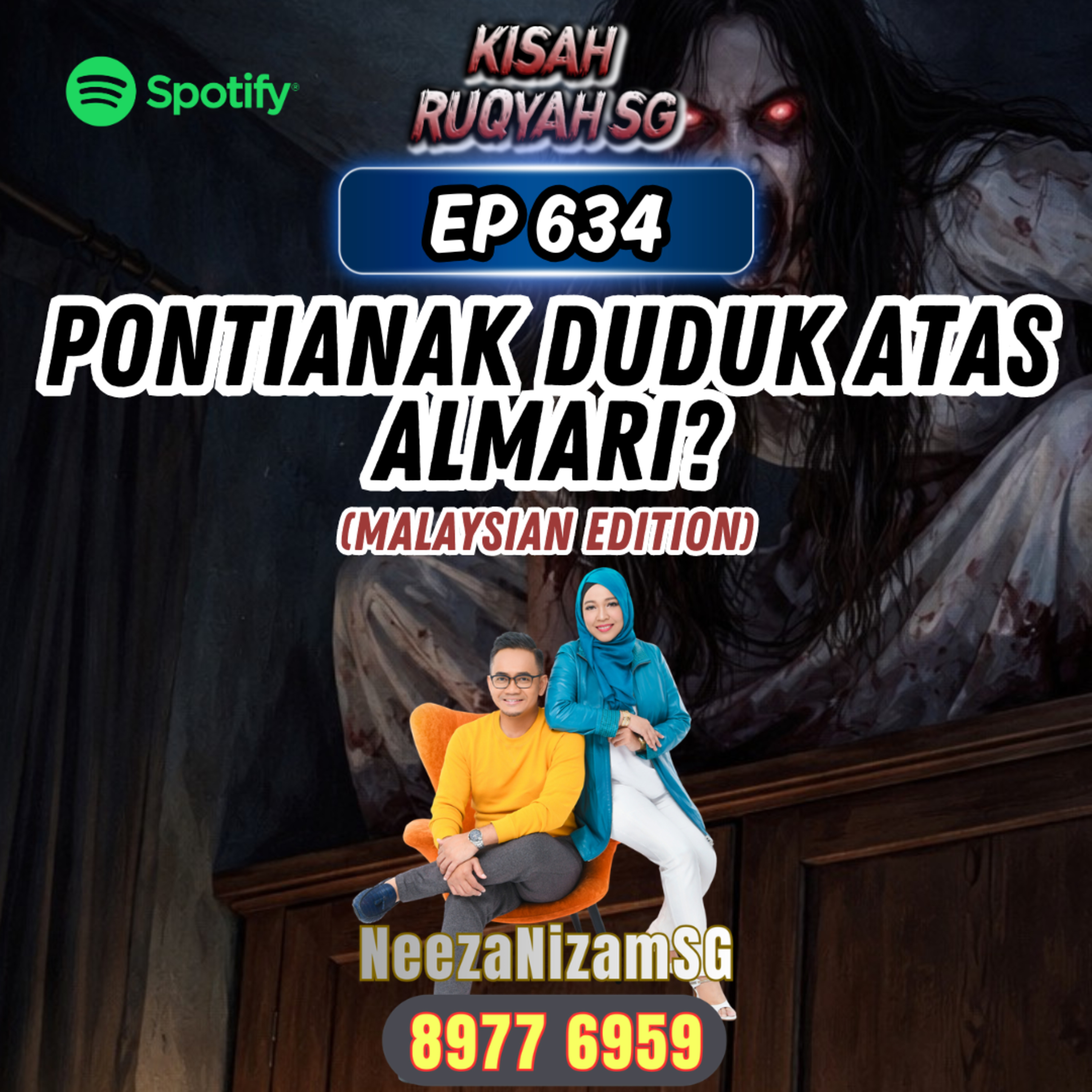 Ep 634: Pontianak Duduk Atas Almari? (Malaysian edition) episode artwork
