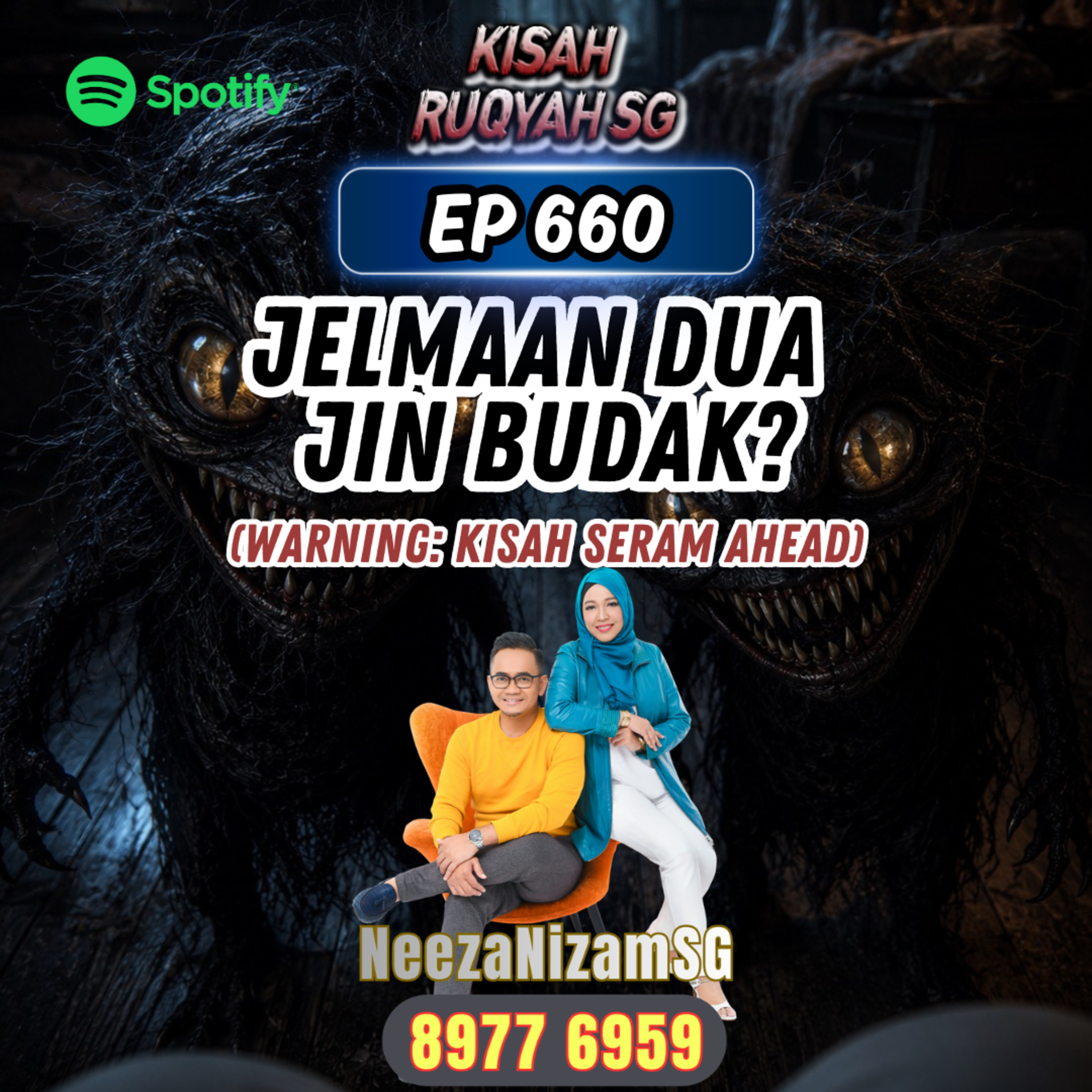 Ep 660: Jelmaan Dua Jin Budak? (Warning: kisah seram ahead) episode artwork