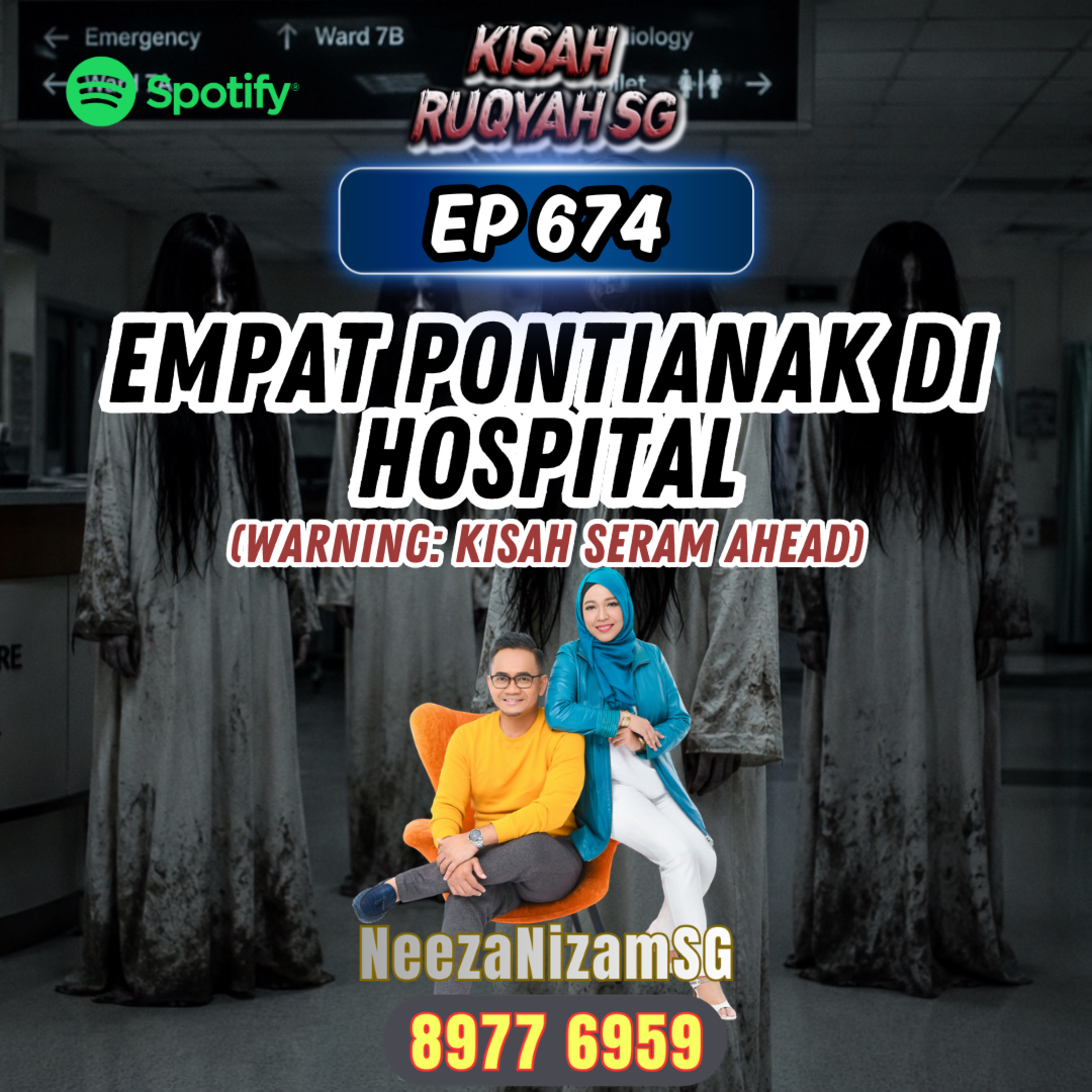 Ep 674: Empat Pontianak Di Hospital (Warning: kisah seram ahead) episode artwork