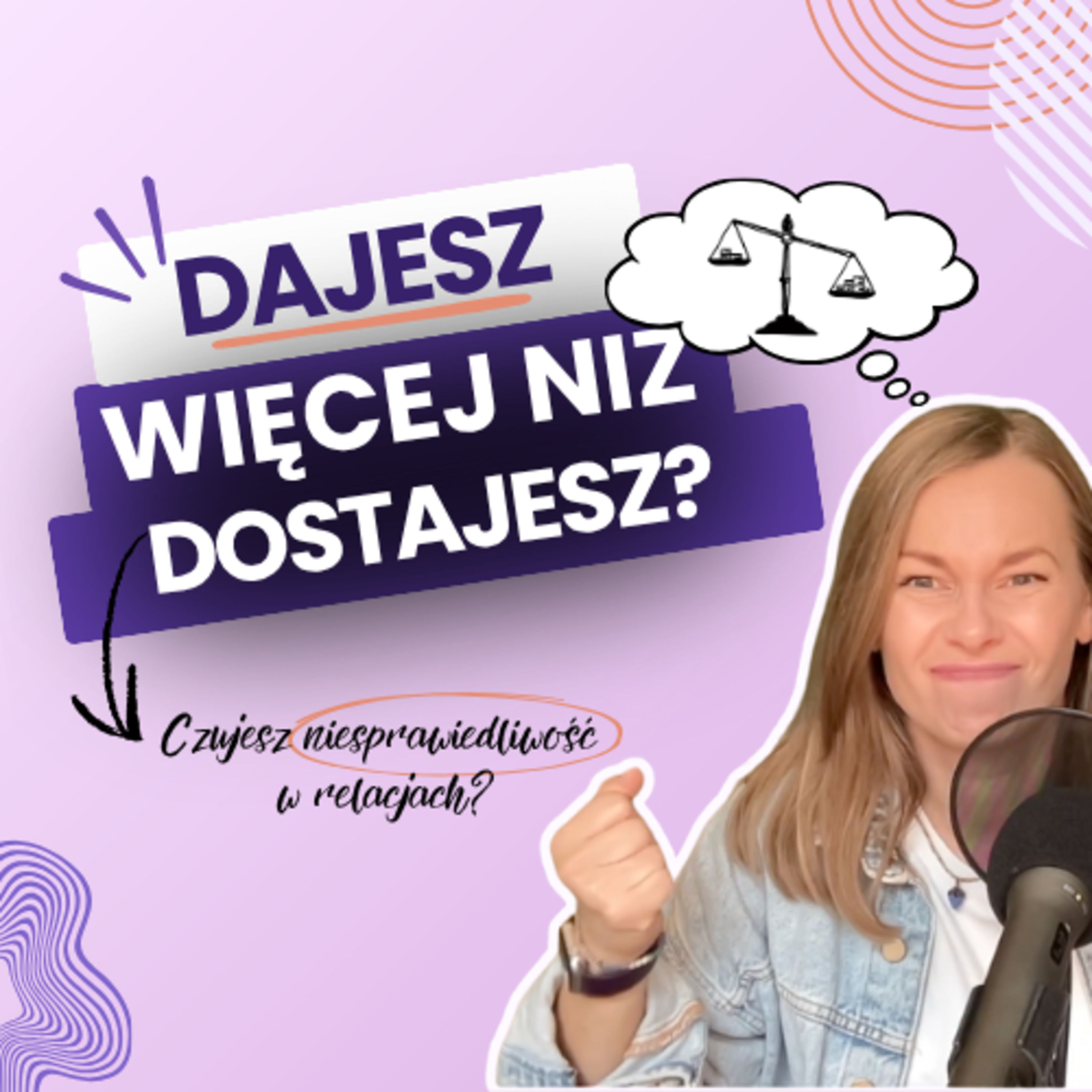 #83 Czujesz, że dajesz więcej niż dostajesz? episode artwork