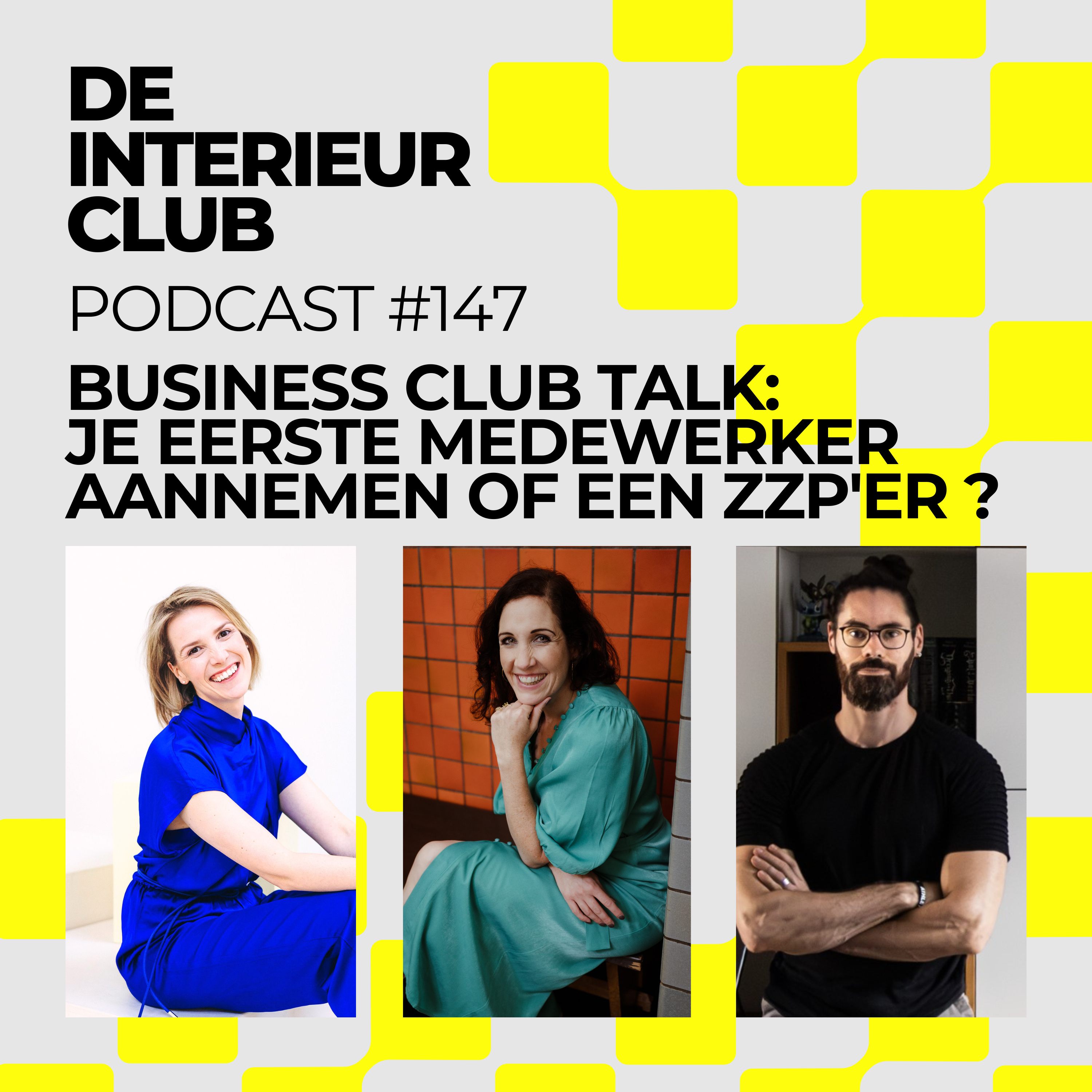 #147: Business Club Talk - Je eerste medewerker aannemen of een zzp'er? episode artwork