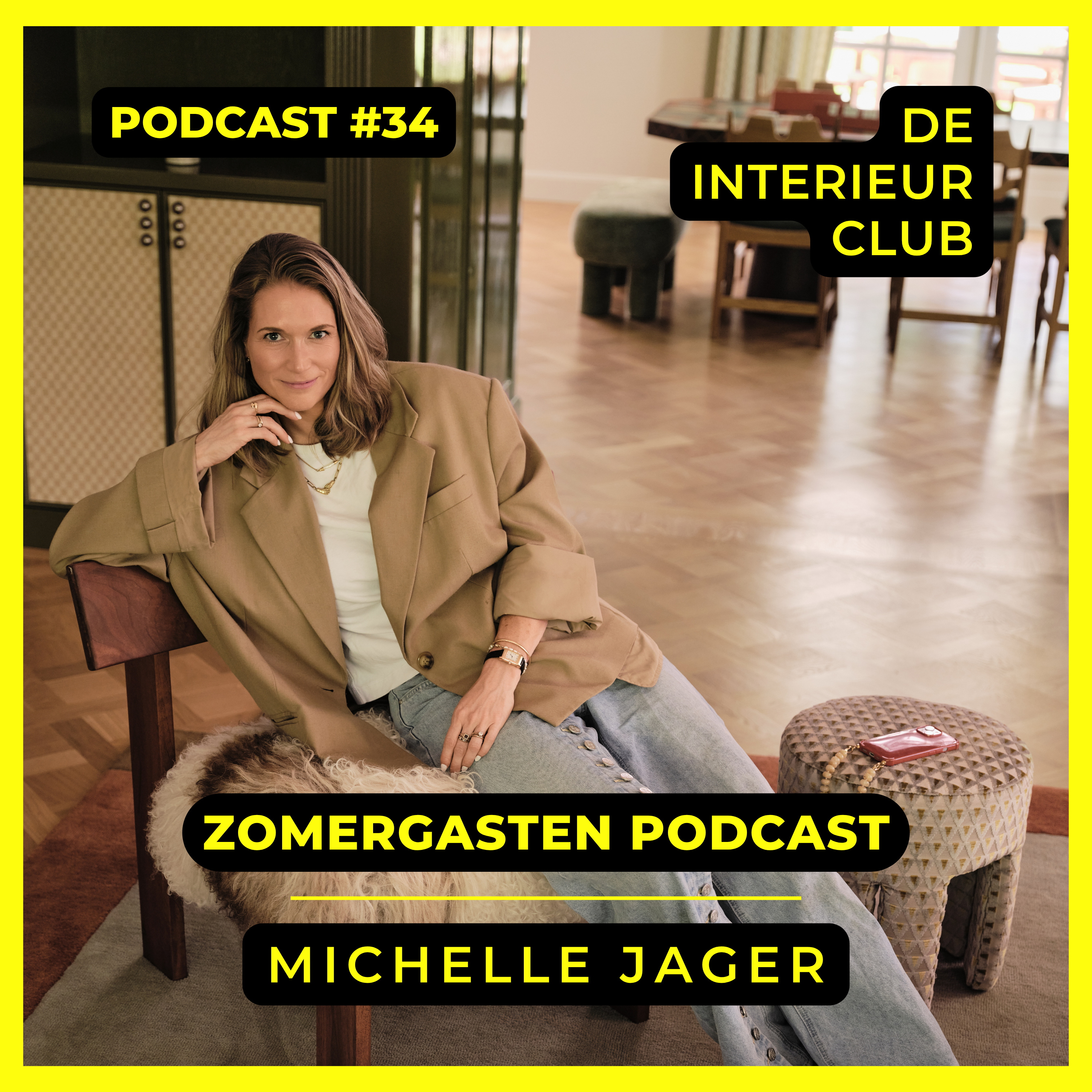 #34: Michelle Jager - De Interieur Club Zomergasten episode artwork