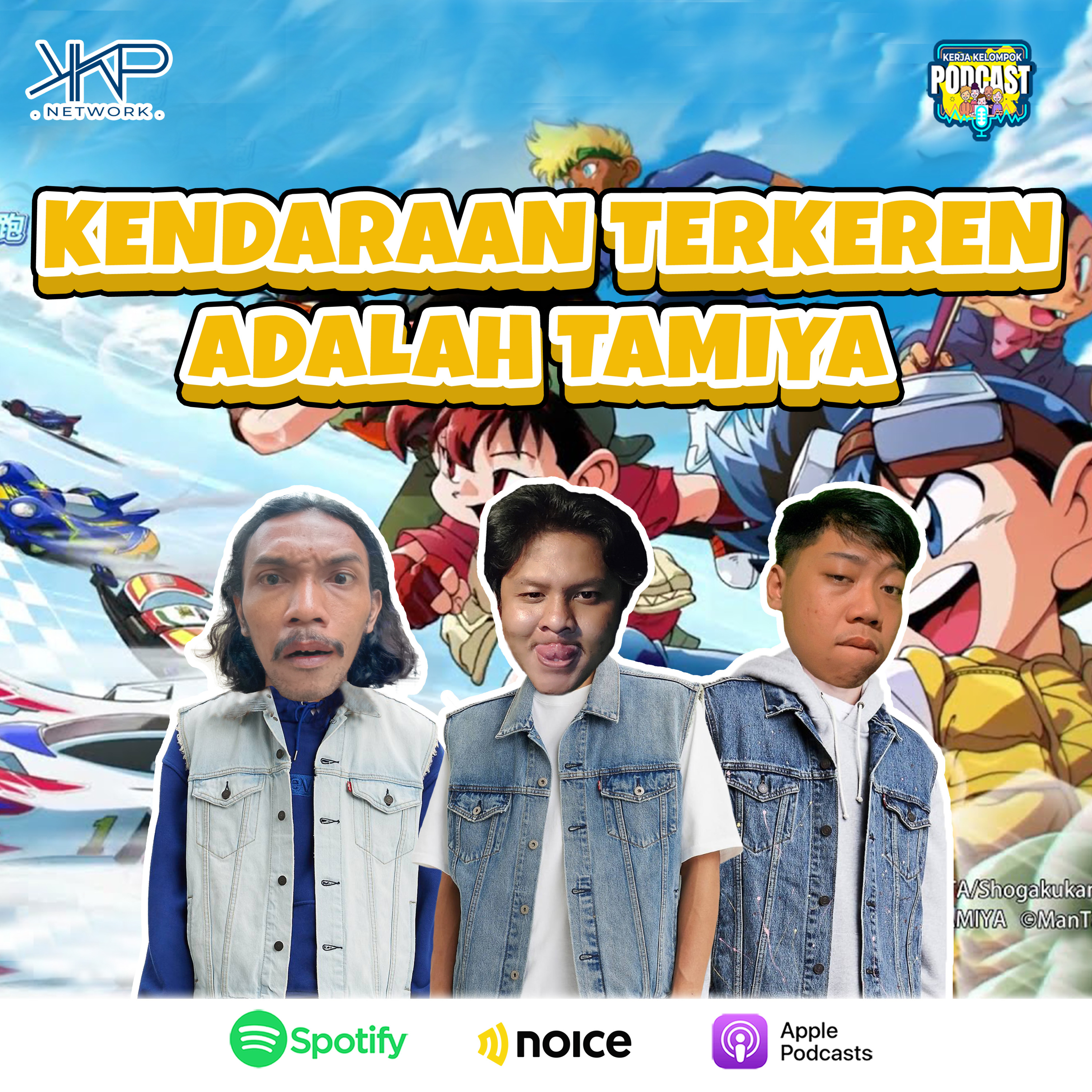 Kendaraan Terkeren adalah Tamiya episode artwork